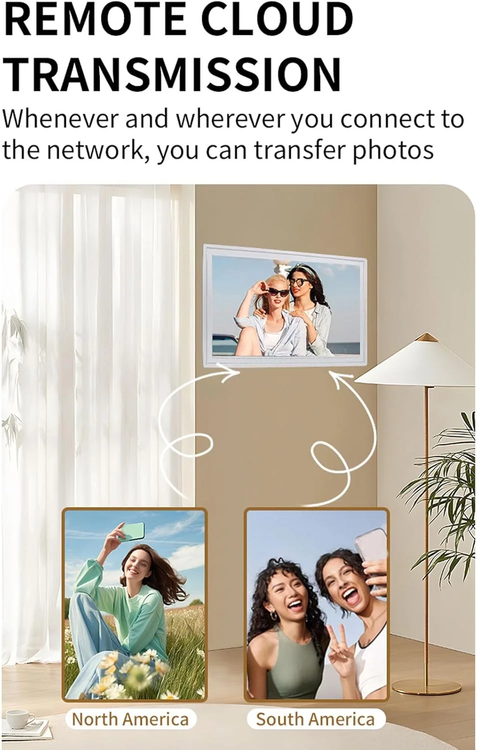 قاب عکس دیجیتال Annadue با صفحه نمایش لمسی 21.5 اینچی Full HD 1920x1080، با WiFi و کنترل از طریق اپلیکیشن موبایل برای عکس ها و فیلم ها، مناسب برای نمایش خانگی و تجاری (دوشاخه UK) قاب عکس دیجیتال Annadue با صفحه نمایش لمسی 21.5 اینچی Full HD 1920x1080، با WiFi و کنترل از طریق اپلیکیشن موبایل برای عکس ها و فیلم ها، مناسب برای نمایش خانگی و تجاری (دوشاخه UK)