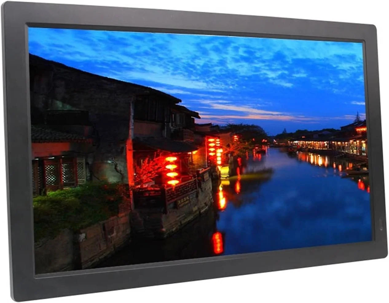 قاب عکس دیجیتال 18.5 اینچی LED، پخش کننده ویدیو آلبوم عکس هوشمند، پخش کننده تبلیغات تجاری، پشتیبانی از رابط HDMI HD قاب عکس دیجیتال 18.5 اینچی LED، پخش کننده ویدیو آلبوم عکس هوشمند، پخش کننده تبلیغات تجاری، پشتیبانی از رابط HDMI HD