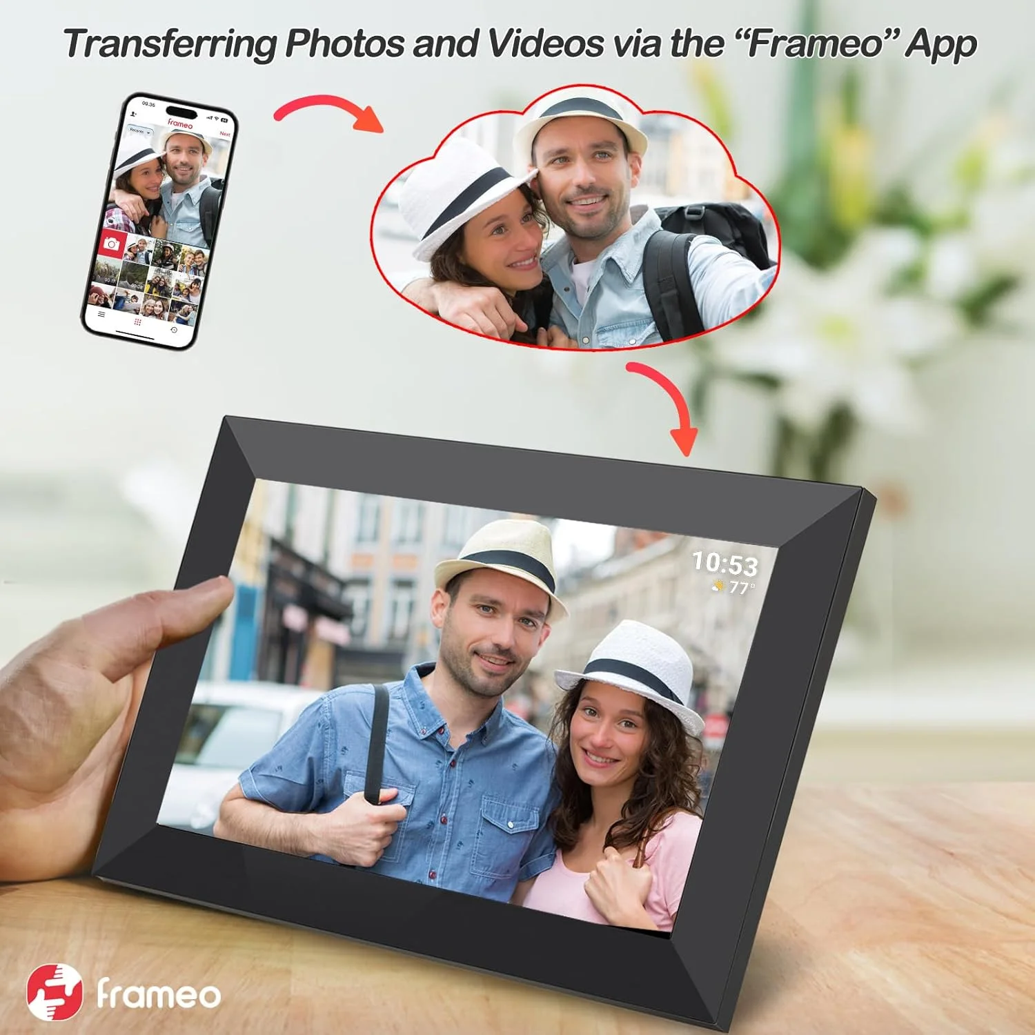 قاب عکس دیجیتال وای فای (2) قاب عکس دیجیتال وای فای (2)