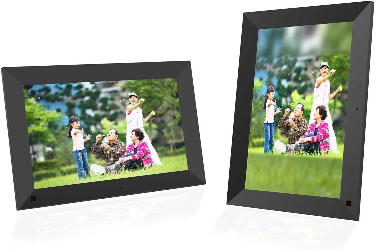 قاب عکس دیجیتال ابری 10.1 اینچی، رزولوشن 1280 * 800، صفحه نمایش لمسی HD IPS با نسبت تصویر 16:10، فضای ذخیره سازی 16 گیگابایتی قاب عکس دیجیتال ابری 10.1 اینچی، رزولوشن 1280 * 800، صفحه نمایش لمسی HD IPS با نسبت تصویر 16:10، فضای ذخیره سازی 16 گیگابایتی