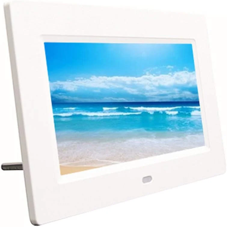 دستگاه تبلیغاتی الکترونیکی 7 اینچی HD چند منظوره با عملکرد ساعت و تقویم