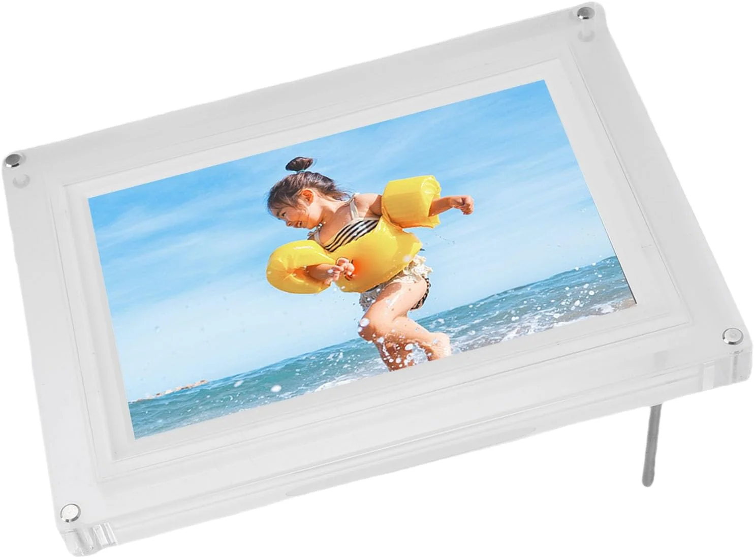 قاب عکس دیجیتال Cryfokt با پخش کننده موسیقی پویا برای دکوراسیون منزل، اکریلیک USB2.0، صفحه نمایش 10.1 اینچی برای اتاق نشیمن، دفتر کار، نمایشگاه ها قاب عکس دیجیتال Cryfokt با پخش کننده موسیقی پویا برای دکوراسیون منزل، اکریلیک USB2.0، صفحه نمایش 10.1 اینچی برای اتاق نشیمن، دفتر کار، نمایشگاه ها