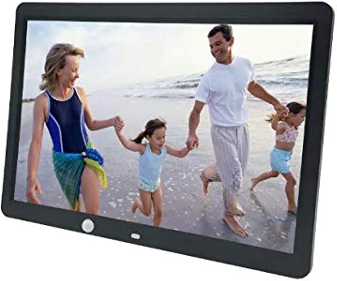 قاب عکس دیجیتال برای نمایش هر لحظه عالی با پخش ویدیویی 1080p HD (مشکی)