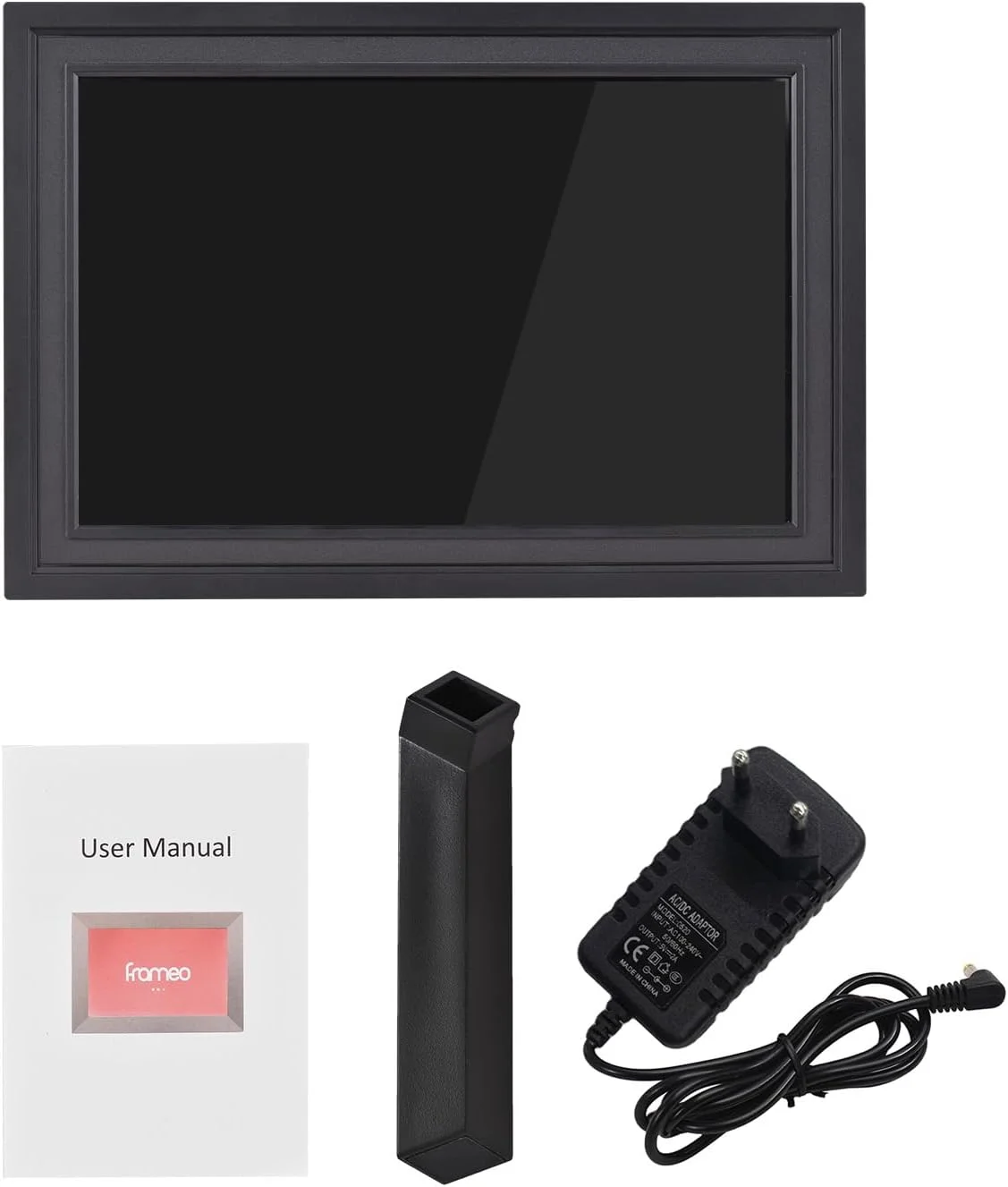 قاب عکس دیجیتال وای فای 10.1 اینچی، صفحه نمایش لمسی TFT، حافظه 16 گیگابایتی، چرخش خودکار، اشتراک گذاری عکس از طریق برنامه، دارای پایه پشتی، مناسب برای دوستان و خانواده