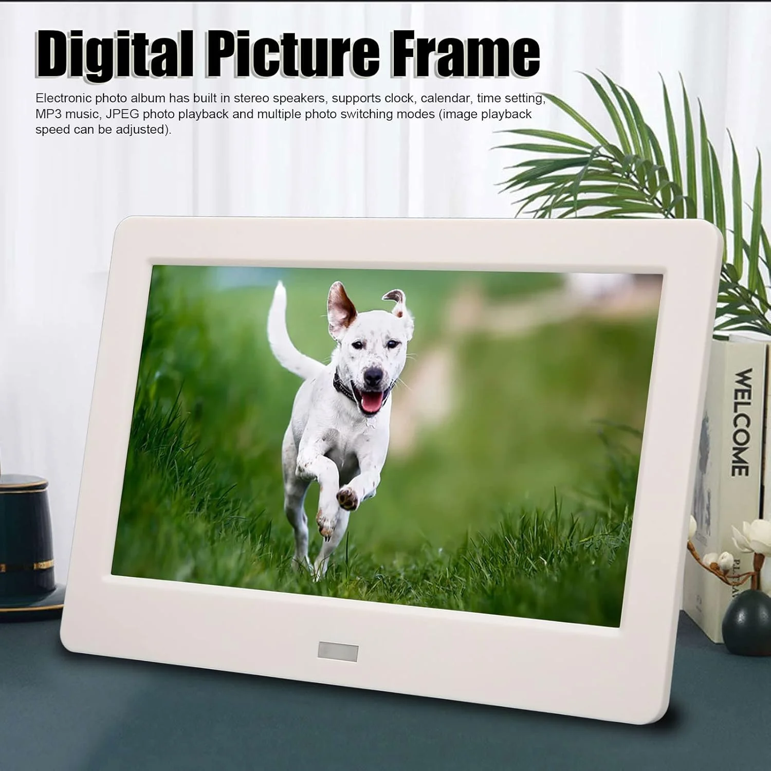 قاب عکس دیجیتال 7 اینچی HD IPS هوشمند، نمایش اسلاید عکس و فیلم با چرخش خودکار، حسگر حرکتی، کنترل از راه دور، قاب عکس الکترونیکی موسیقی برای پدربزرگ و مادربزرگ (#2) قاب عکس دیجیتال 7 اینچی HD IPS هوشمند، نمایش اسلاید عکس و فیلم با چرخش خودکار، حسگر حرکتی، کنترل از راه دور، قاب عکس الکترونیکی موسیقی برای پدربزرگ و مادربزرگ (#2)