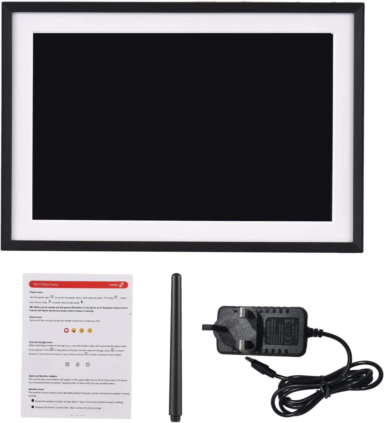 قاب عکس دیجیتال وای فای 10.1 اینچی با صفحه نمایش لمسی TFT 1280 در 800، حافظه 16 گیگابایتی، چرخش خودکار، اشتراک گذاری از طریق اپلیکیشن و پایه پشتی، مناسب برای هدیه قاب عکس دیجیتال وای فای 10.1 اینچی با صفحه نمایش لمسی TFT 1280 در 800، حافظه 16 گیگابایتی، چرخش خودکار، اشتراک گذاری از طریق اپلیکیشن و پایه پشتی، مناسب برای هدیه