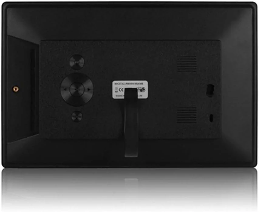 قاب عکس دیجیتال 10 اینچی HD اندروید، پخش کننده تبلیغاتی، آلبوم عکس الکترونیکی، صفحه نمایش عکس الکترونیکی فوق العاده نازک با حاشیه باریک (سفید)