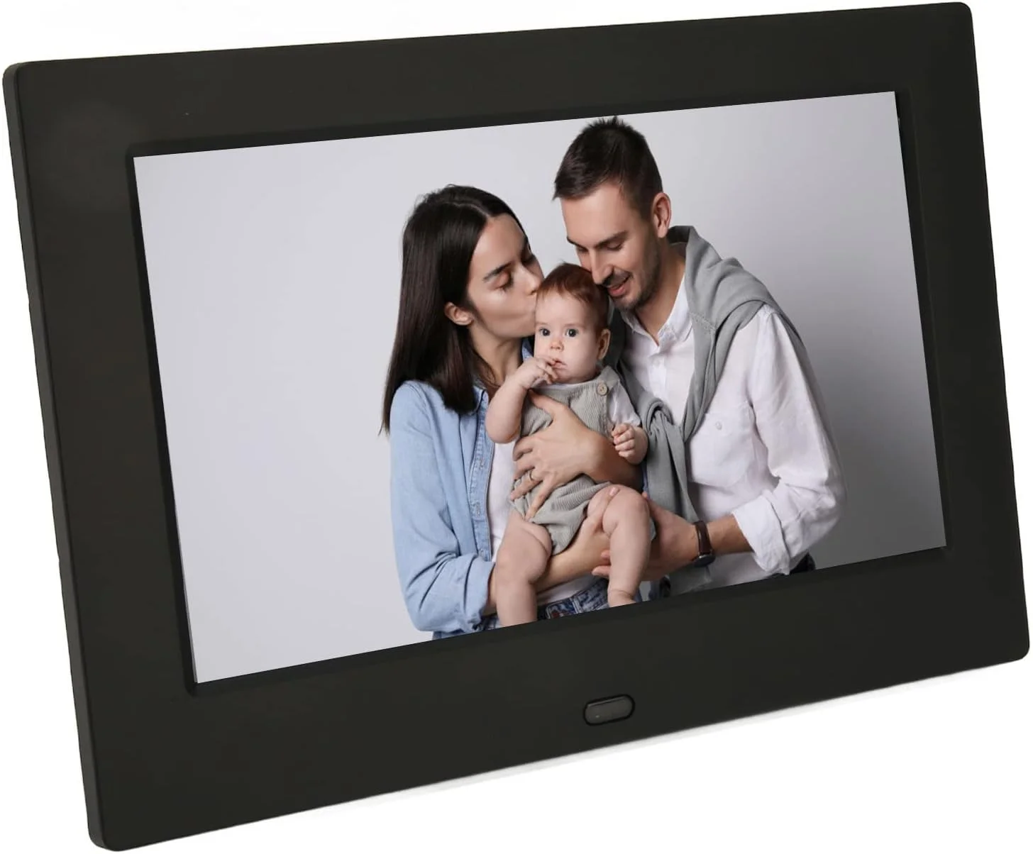 قاب عکس دیجیتال DAUB، صفحه نمایش 7 اینچی IPS با رزولوشن 1024x600، پشتیبانی از کارت حافظه تا 32 گیگابایت، نمایش اسلاید عکس و فیلم آسان