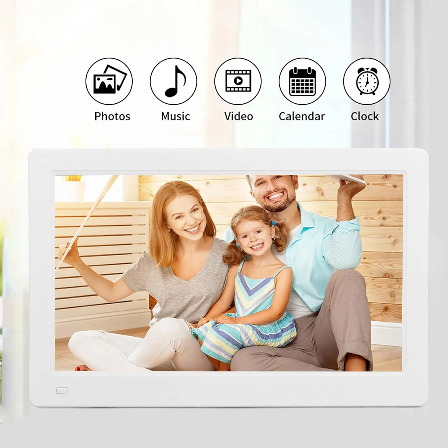 قاب عکس دیجیتال 11.4 اینچی، صفحه نمایش ال سی دی IPS HD با کنترل از راه دور، قاب عکس الکترونیکی قابل نصب روی دیوار، ویدئو، موسیقی (پلاگ GB) قاب عکس دیجیتال 11.4 اینچی، صفحه نمایش ال سی دی IPS HD با کنترل از راه دور، قاب عکس الکترونیکی قابل نصب روی دیوار، ویدئو، موسیقی (پلاگ GB)