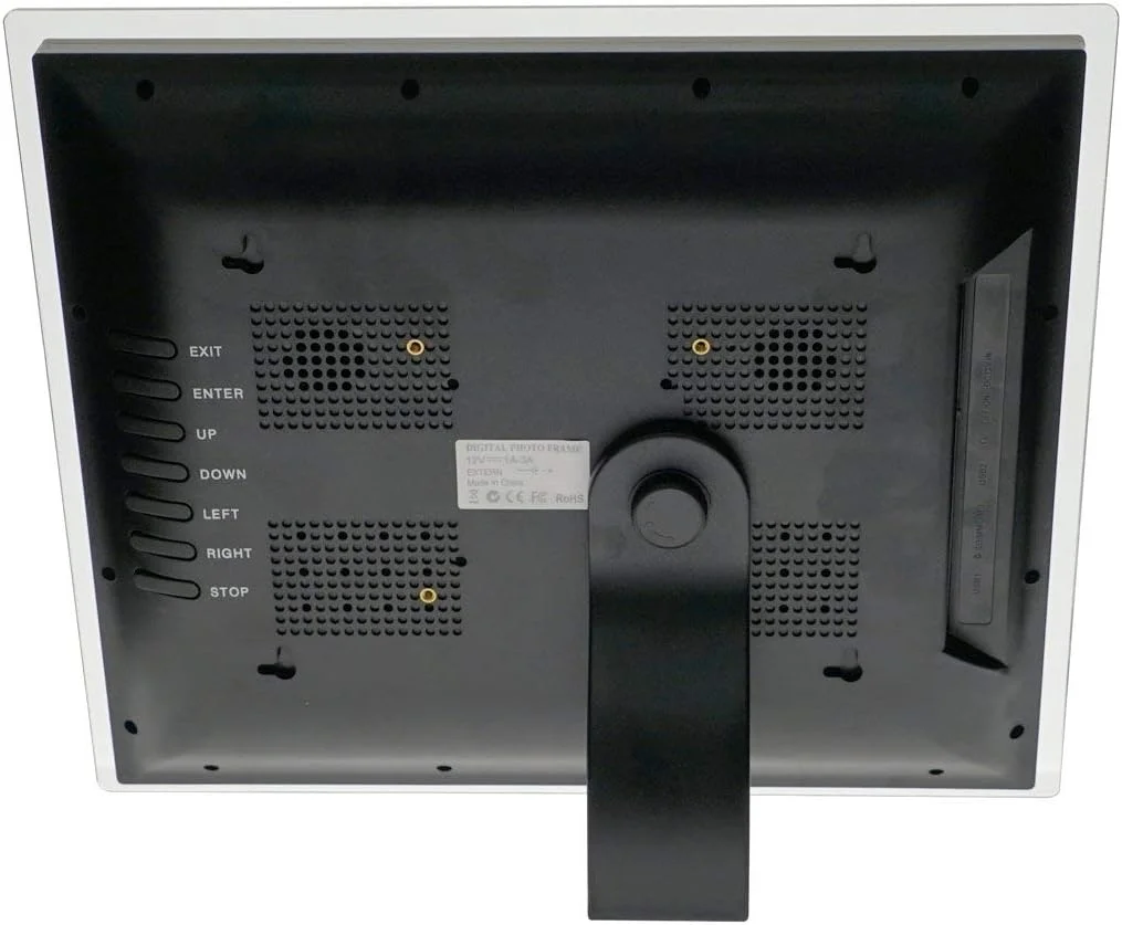 قاب عکس دیجیتال ابری 15 اینچی TFT LCD کرونی با رزولوشن بالا، برای برنامه آیفون و اندروید - مشکی قاب عکس دیجیتال ابری 15 اینچی TFT LCD کرونی با رزولوشن بالا، برای برنامه آیفون و اندروید - مشکی