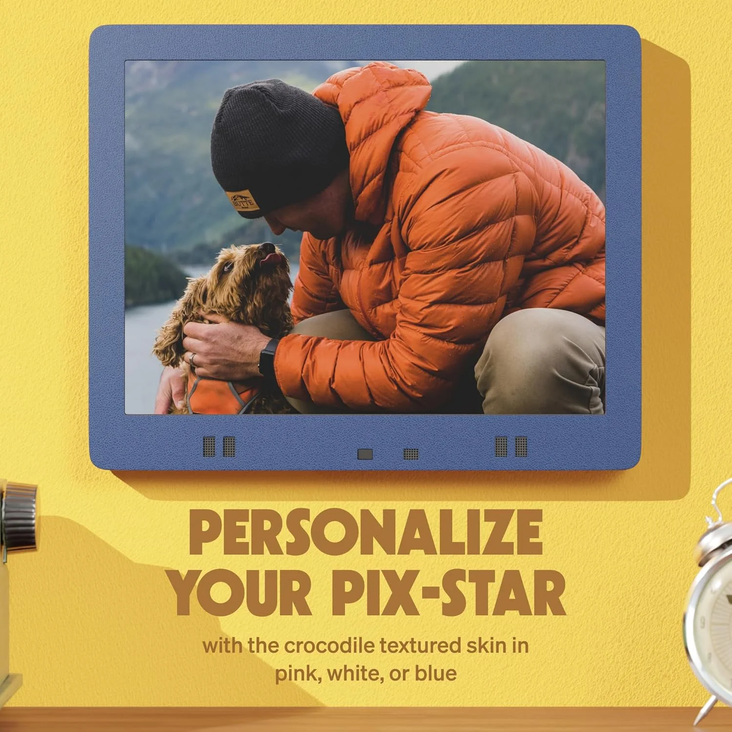 قاب عکس دیجیتال پیکس استار 15 اینچی - آبی قاب عکس دیجیتال پیکس استار 15 اینچی - آبی