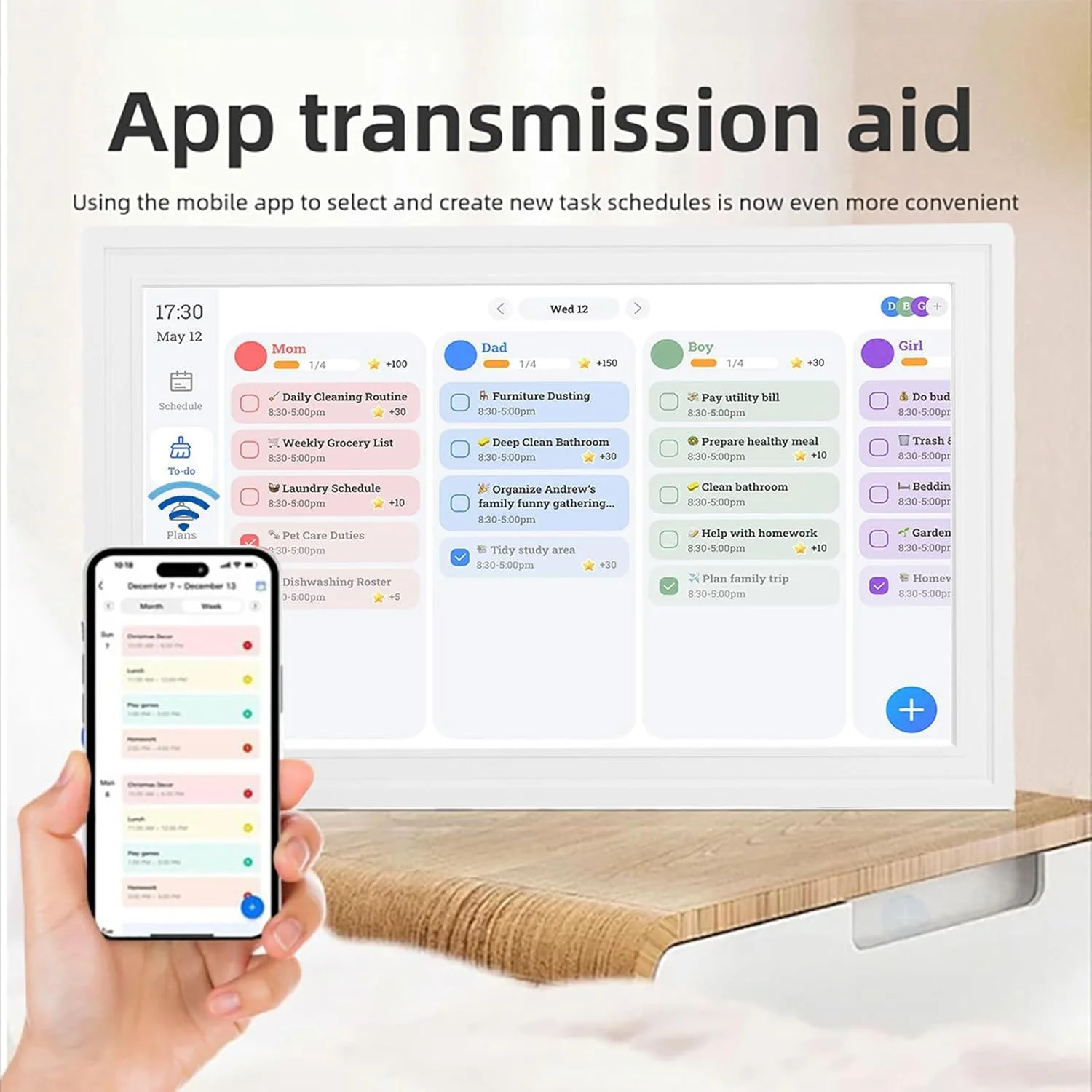 تقویم دیجیتال هوشمند، قاب عکس دیجیتال وای فای 15.6 اینچی HD با صفحه لمسی و برنامه برای 9.0، برنامه ریز تقویم خانوادگی با همگام سازی ابری و یادآوری ها (سفید خالص) تقویم دیجیتال هوشمند، قاب عکس دیجیتال وای فای 15.6 اینچی HD با صفحه لمسی و برنامه برای 9.0، برنامه ریز تقویم خانوادگی با همگام سازی ابری و یادآوری ها (سفید خالص)