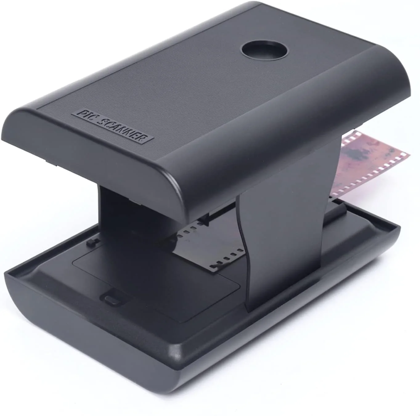 اسکنر فیلم و اسلاید موبایل Irovami برای نگاتیو و اسلایدهای 35 میلی متری/135 میلی متری با نور پس زمینه LED، برنامه، اسکنر تاشو و سرگرم کننده
