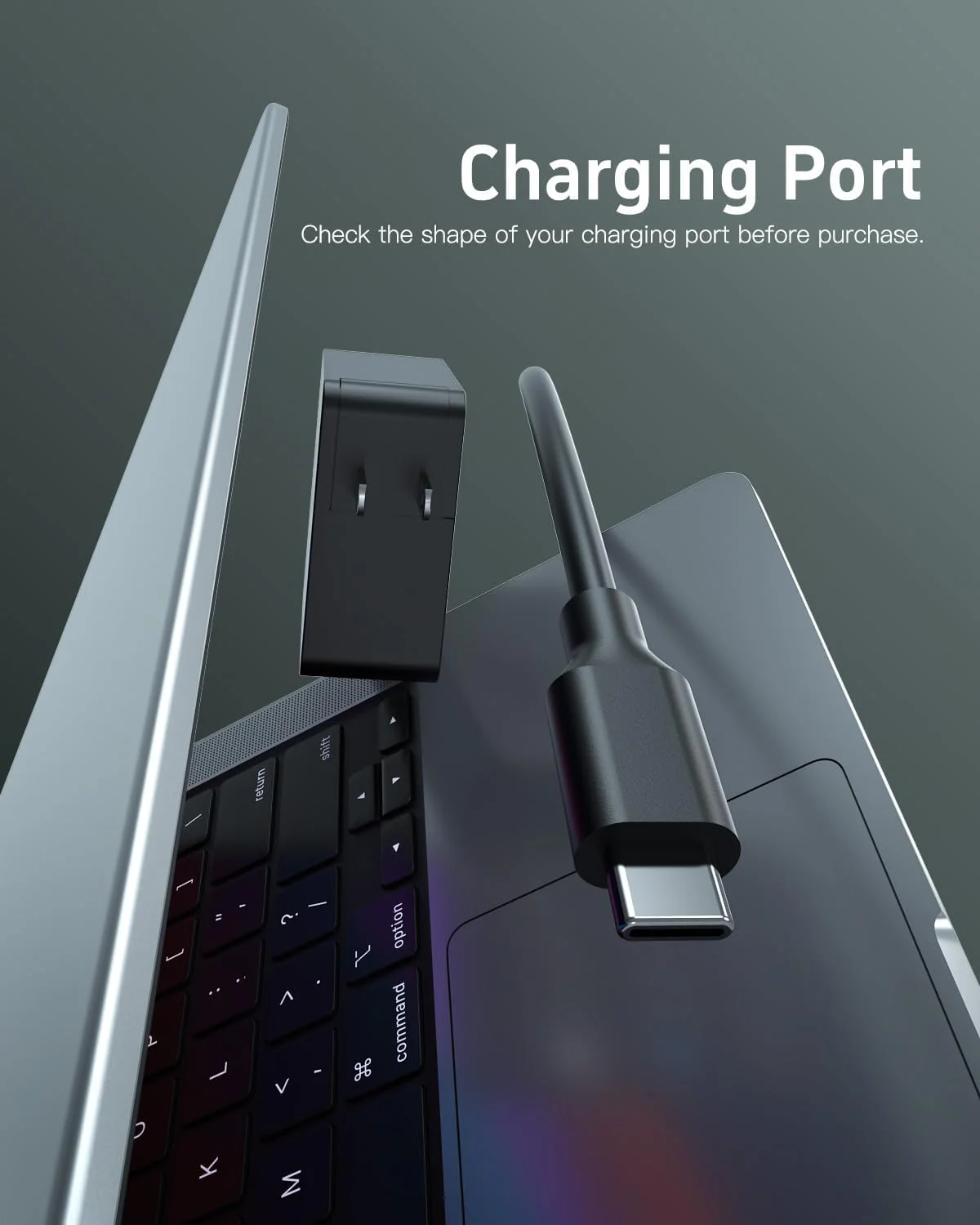 شارژر یونیورسال 65 واتی USB C PD مناسب برای ایسوس Zenbook Chromebook، اچ پی Elitebook Chromebook، مناسب برای دل Latitude، لنوو Thinkpad Yoga، مناسب برای ایسر، سری سامسونگ گلکسی، تبلت لپ تاپ Type C