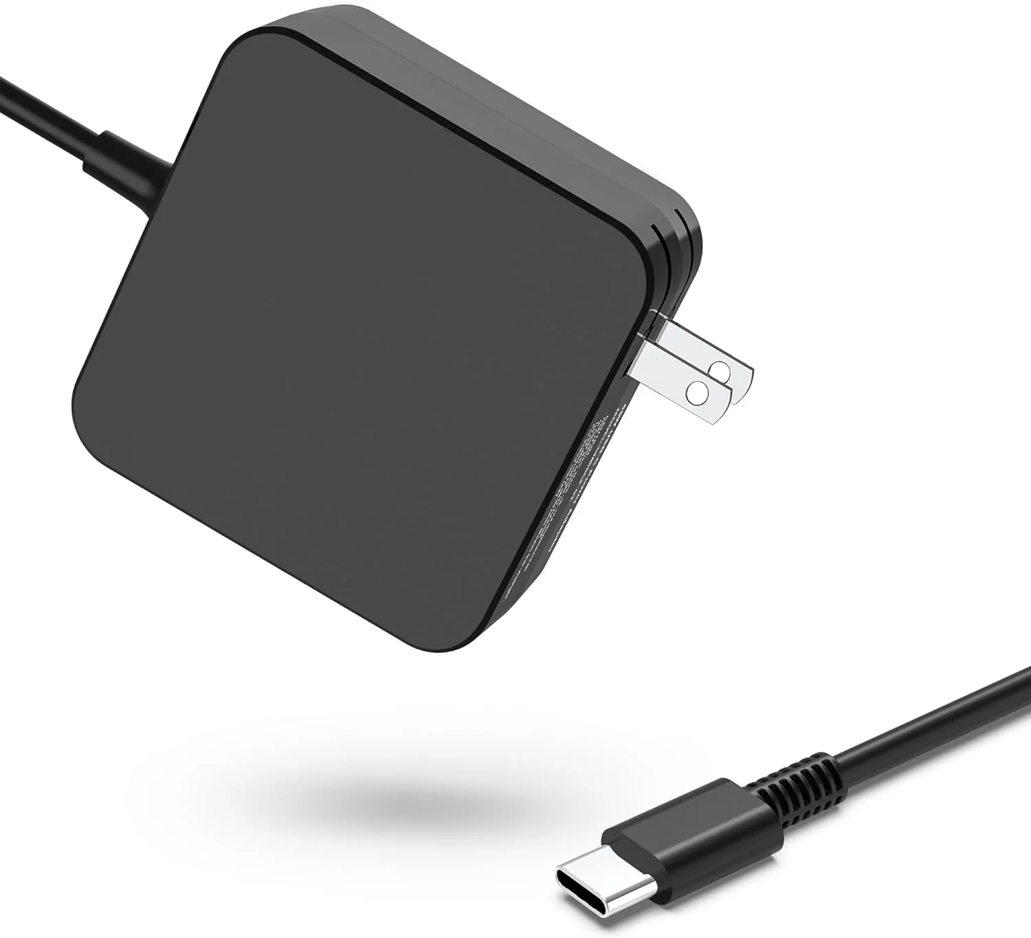 آداپتور برق 65 واتی USB C شارژر لپ تاپ USB C سازگار با مک بوک پرو دل لتیتود لنوو اچ پی اسپکتر ایسوس ایسر کروم بوک هواوی میت بوک استیم دک و هر لپ تاپ یا تلفن هوشمند