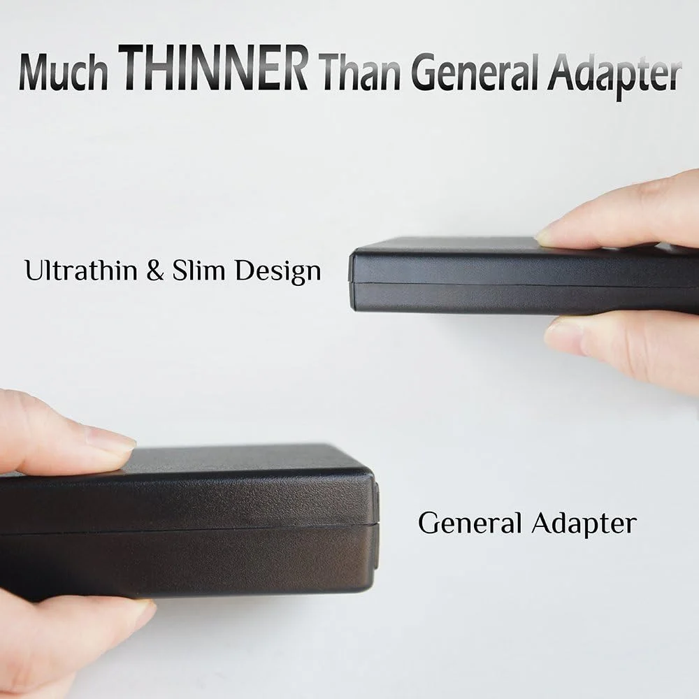 ZOZO 65W Universal Laptop Charger for Acer Asus Toshiba Dell Lenovo HP Gateway Samsung Sony Fujitsu Ultrabooks Chromebook 15V 16V 18.5V 19V 19.5V 20V Computer Power Supply Cord Adapter Replacement