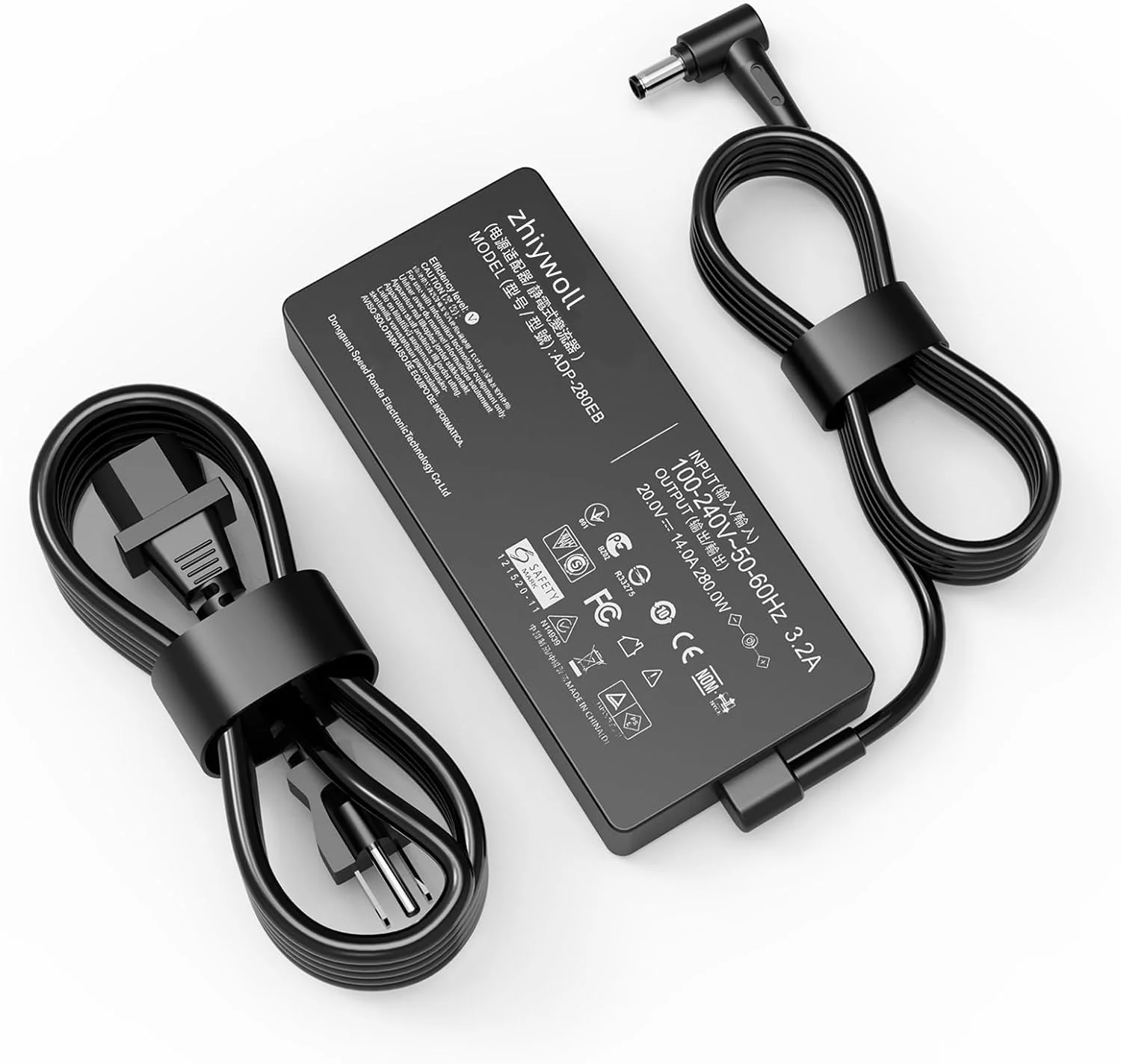 شارژر لپ تاپ 280 واتی سازگار با ایسوس راگ استریکس G18 G17 G16 G15 G814 G713 G614 G513 اسکار 15 17 G733 G732 G533 TUF A16 فلو X16 GV601