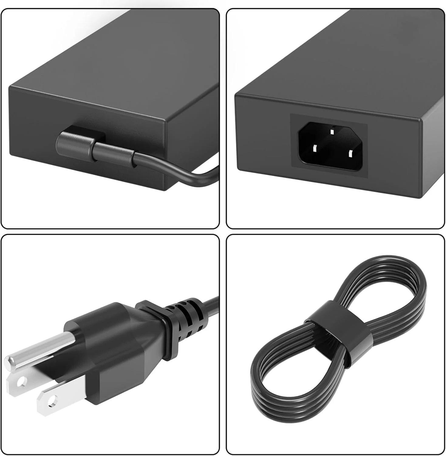 شارژر لپ تاپ 280 واتی سازگار با ایسوس راگ استریکس G18 G17 G16 G15 G814 G713 G614 G513 اسکار 15 17 G733 G732 G533 TUF A16 فلو X16 GV601