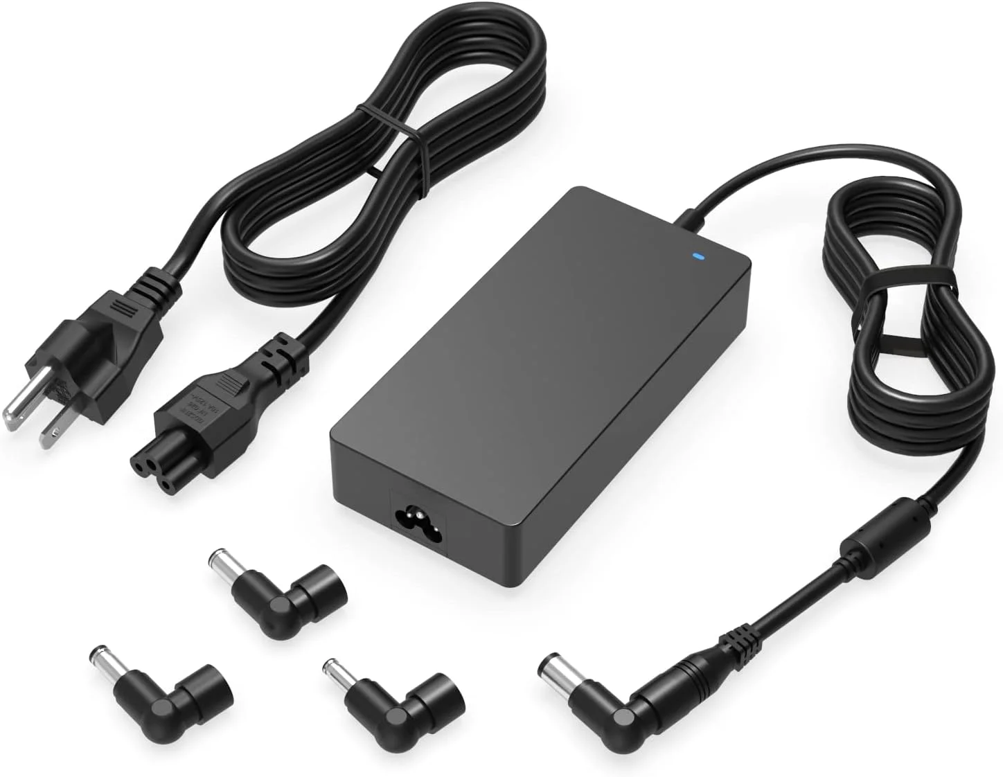 شارژر باریک 180 واتی مناسب برای لپ تاپ ایسوس راگ، زفیروس G G15 G14 GA401I GA502 GA502D GA502DU GA502IU GA401GA401II GA401IV FX505DT FX505DU T (دارای گواهی ایمنی UL)، کانکتور برق گرد، 150 وات، 120 وات