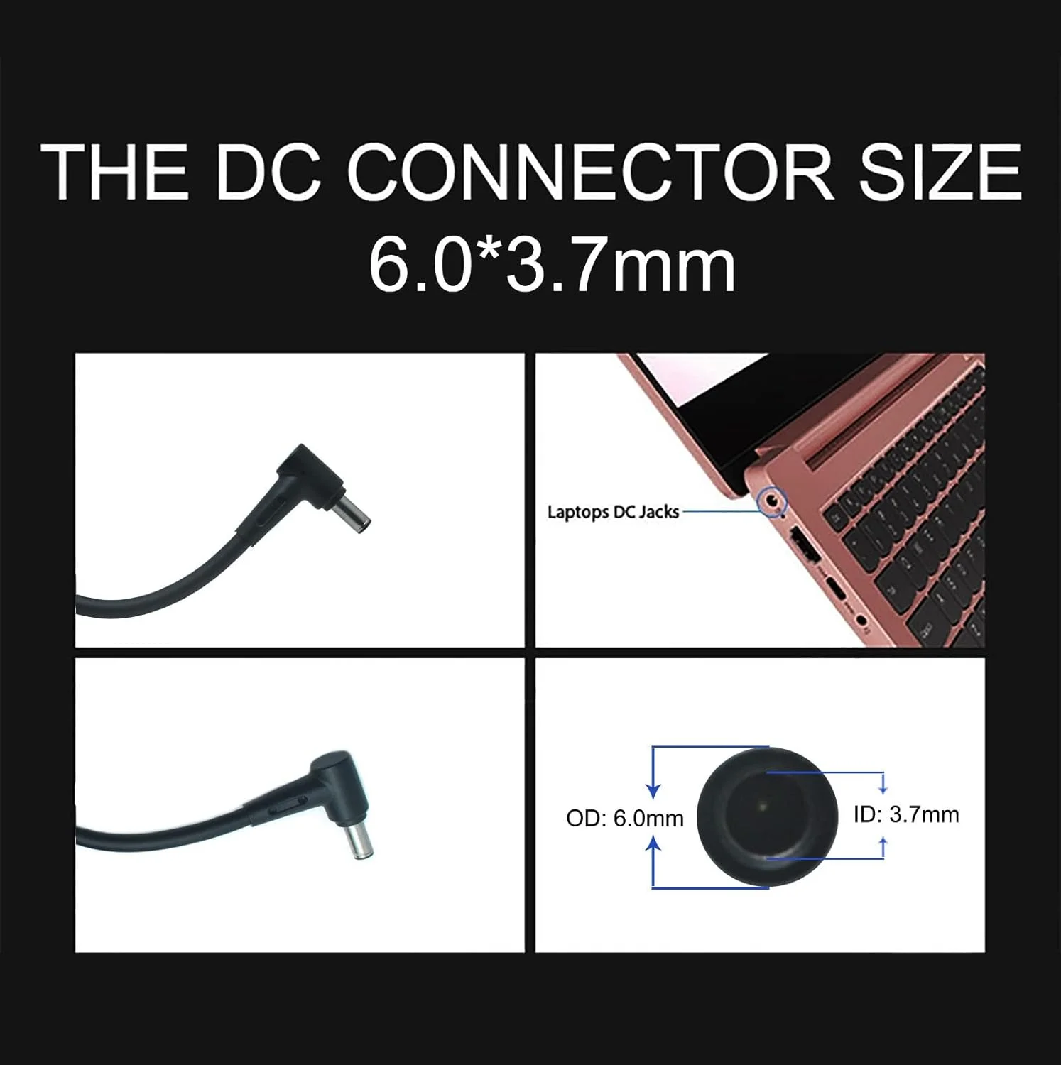 شارژر 230 واتی برای لپ‌تاپ‌های گیمینگ ایسوس ROG Zephyrus S GX531GM GX502GW GX701GX GX501 GU501G GU501GM GU501 GU502GV ROG Strix GL703 GL504GM GL704GM، 19.5 ولت 11.8 آمپر مدل ADP-230GB B