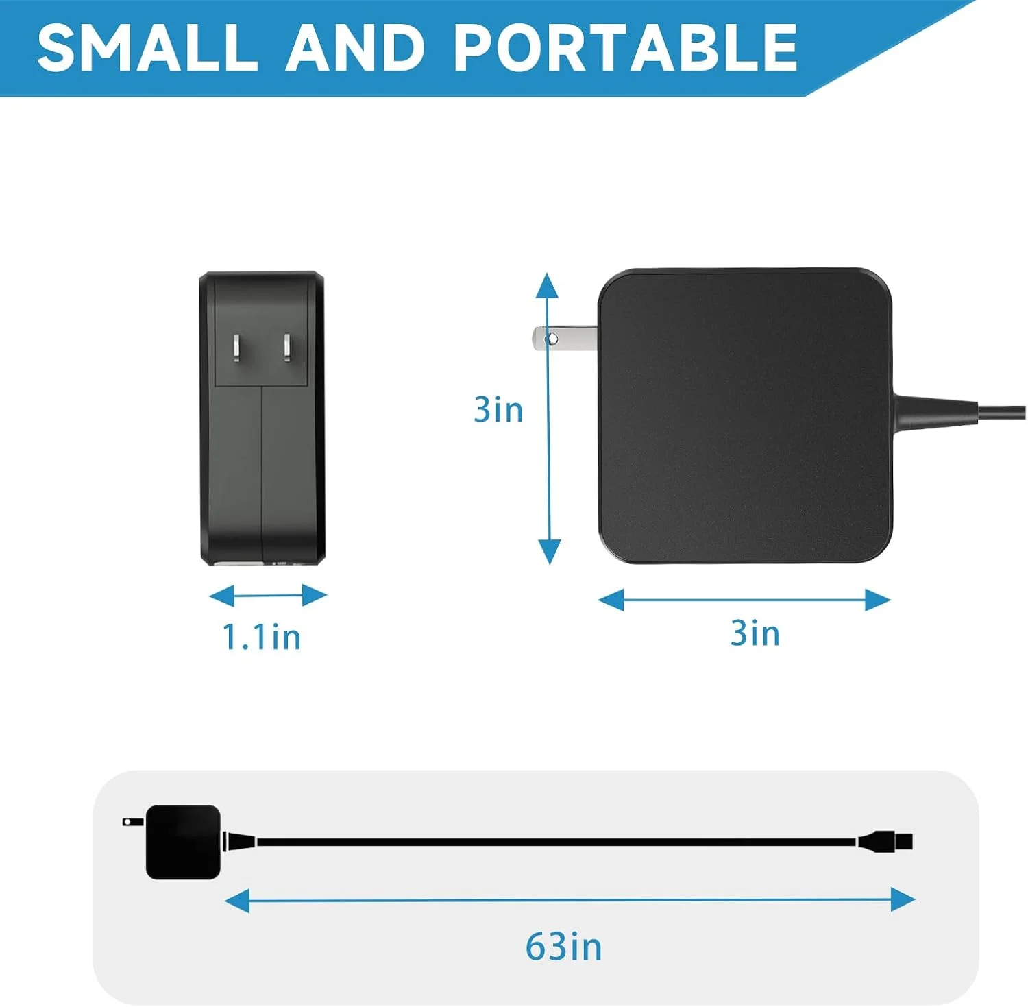 شارژر لپ تاپ 65 واتی سازگار با ایسوس ZenBook 13 14 15 Chromebook Transformer ExpertBook C302C C213 C214 C436 C523 ADP-45EW B UX390UA UX490 UX325 UX393 UX371 B9450FA B9450CEA سیم برق
