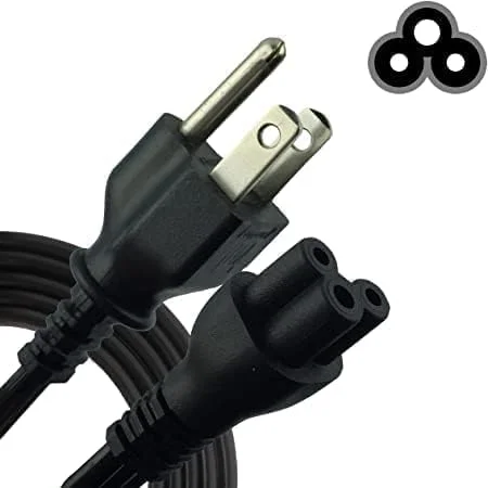 کابل برق سه پین یونیورسال IEC 60320 برای آداپتورهای لنوو، اچ پی، دل، ایسوس، ایسر، سونی، لنوو، سامسونگ، لپ تاپ، نوت بوک، پرینتر، اسکنر و شارژر