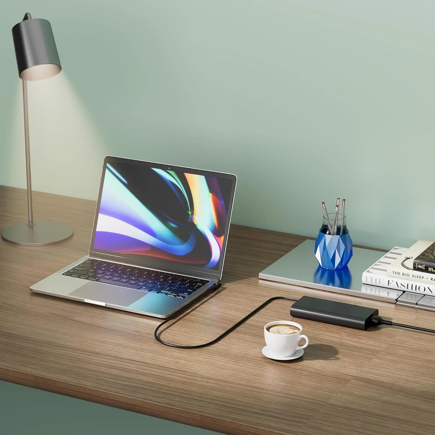 آداپتور شارژر لپ تاپ باریک و جهانی 90 واتی سازگار با دل، اچ پی، ایسر، ایسوس، لنوو، آی بی ام، سونی، فوجیتسو، گیت وی، نوت بوک، الترابوک، کروم بوک به همراه 16 سر