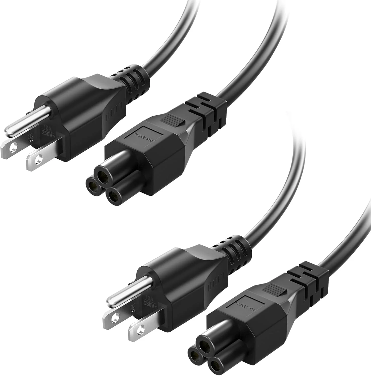 کابل برق لپ تاپ 3 پین AC طول 3 متر، کابل برق یونیورسال 10 آمپر 125 ولت برای دل، اچ پی، ایسر، لنوو، سامسونگ، ایسوس، مانیتور کامپیوتر، پرینتر، اسکنر NEMA 5-15P به C5، بسته 3 عددی کابل برق لپ تاپ 3 پین AC طول 3 متر، کابل برق یونیورسال 10 آمپر 125 ولت برای دل، اچ پی، ایسر، لنوو، سامسونگ، ایسوس، مانیتور کامپیوتر، پرینتر، اسکنر NEMA 5-15P به C5، بسته 3 عددی