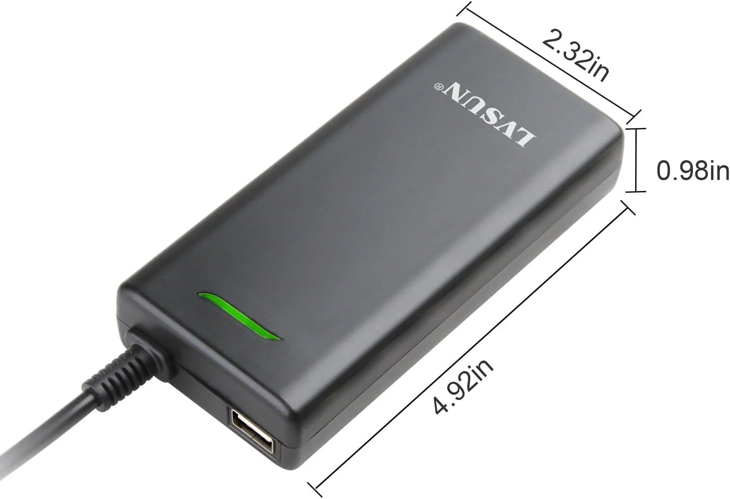 Universal Laptop Charger 90W, Slim AC Adapter Power Supply Cord with USB Port for Mobile Phones| Tablet Compatible with Dell Lenovo Toshiba Acer Asus Gateway IBM and Most Notebooks