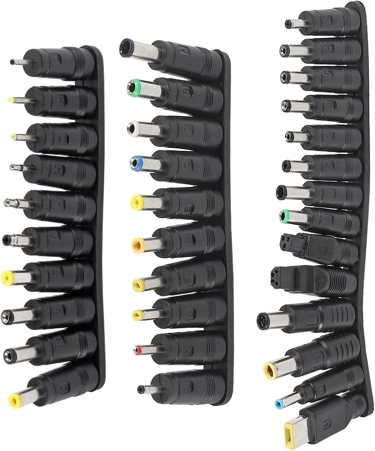 34 عدد کانکتور یونیورسال DC AC آداپتور برق، سری سوکت های برق سازگار با شارژر لپ تاپ لنوو Thinkpad، مجموعه پلاگین تبدیل 34 عدد کانکتور یونیورسال DC AC آداپتور برق، سری سوکت های برق سازگار با شارژر لپ تاپ لنوو Thinkpad، مجموعه پلاگین تبدیل