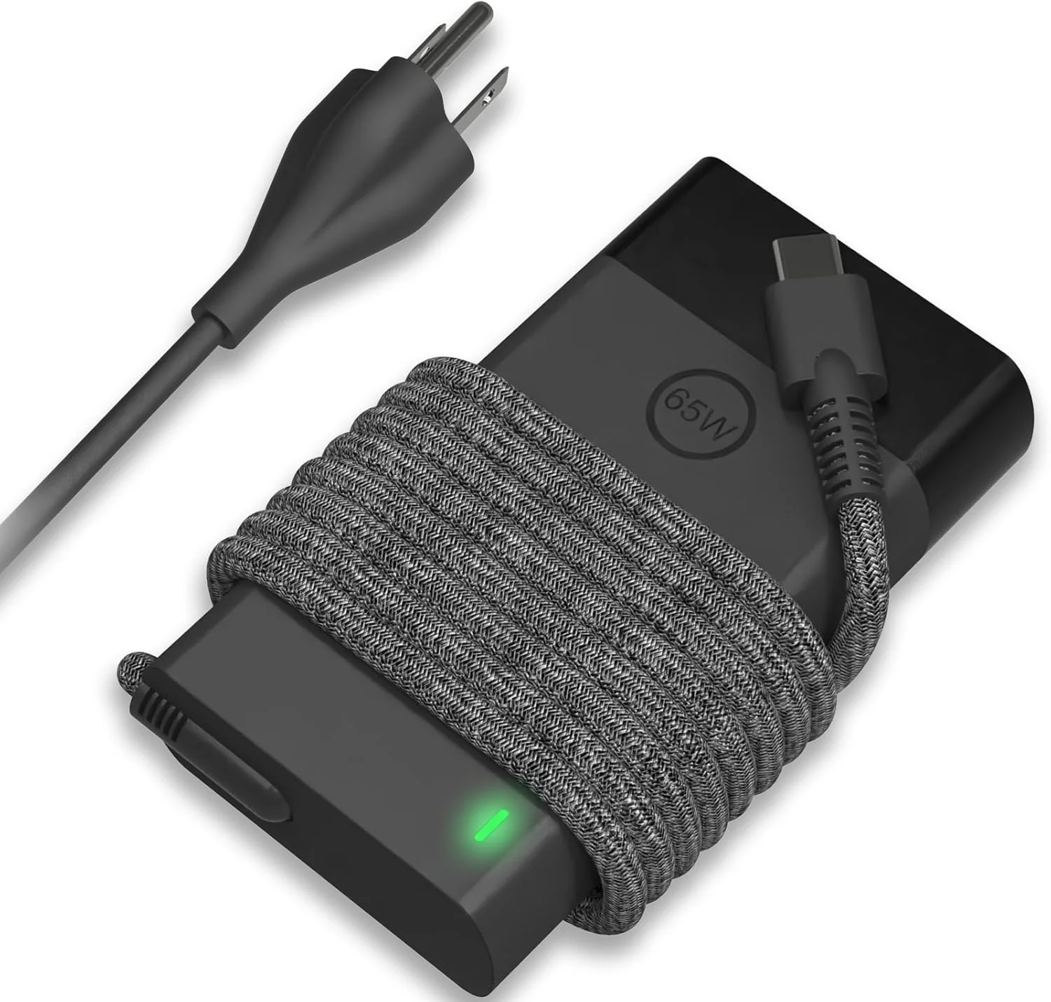 شارژر لپ تاپ USB C باریک 65 واتی جدید 2025 برای شارژر لپ تاپ HP جایگزین USB C Envy x360/Elitebook x360/Spectre x360/Elite x2/Pavilion/Zbook/ProBook، آداپتور سیم برق کروم بوک Type C