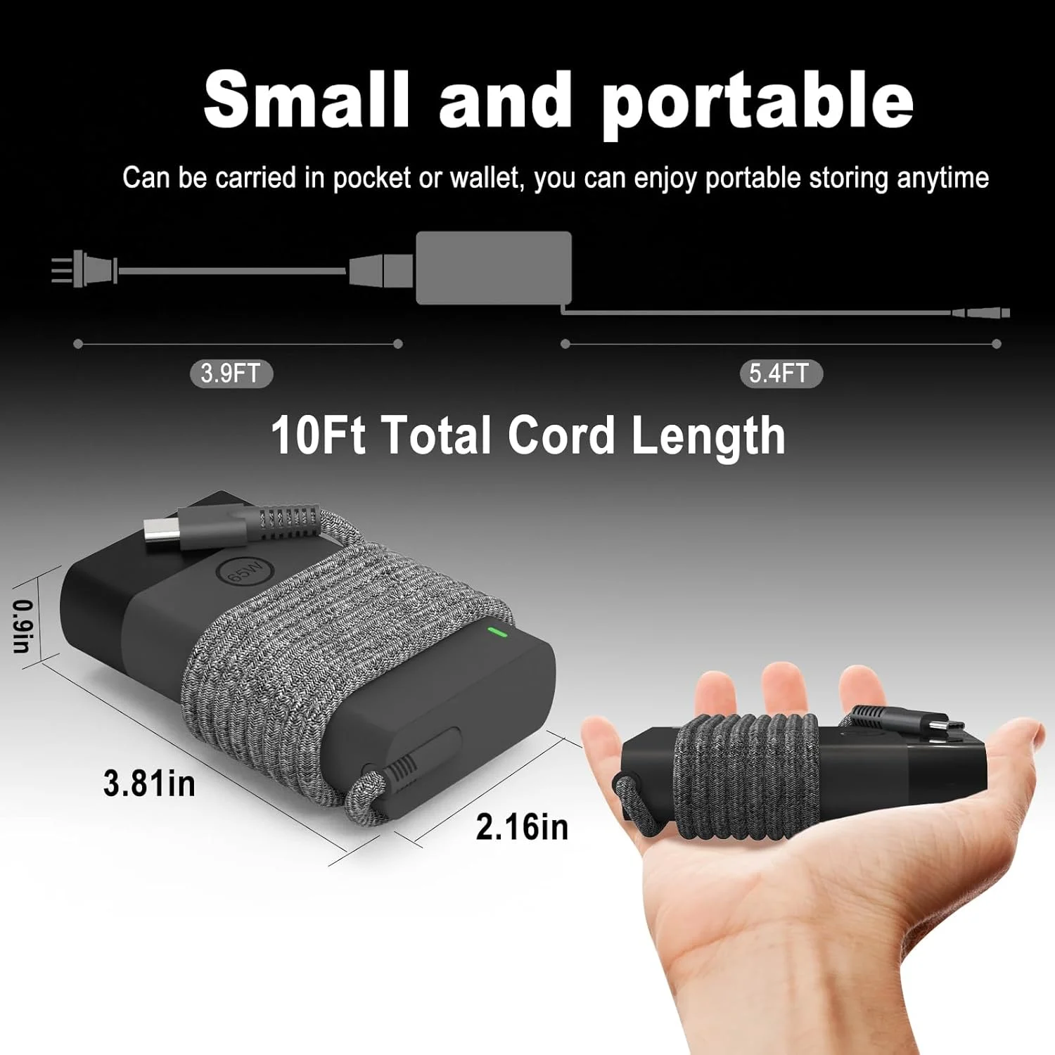 شارژر لپ تاپ USB C باریک 65 واتی جدید 2025 برای شارژر لپ تاپ HP جایگزین USB C Envy x360/Elitebook x360/Spectre x360/Elite x2/Pavilion/Zbook/ProBook، آداپتور سیم برق کروم بوک Type C شارژر لپ تاپ USB C باریک 65 واتی جدید 2025 برای شارژر لپ تاپ HP جایگزین USB C Envy x360/Elitebook x360/Spectre x360/Elite x2/Pavilion/Zbook/ProBook، آداپتور سیم برق کروم بوک Type C