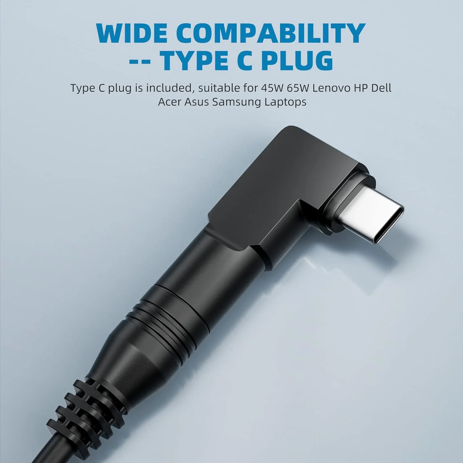 Powseed 100W 90W 65W Laptop Car Charger USB C with 5V 2A USB Port for MacBook HP Dell Asus Acer Lenovo Samsung Gateway Toshiba Sony Fujitsu Computer TV JBL Boombox Xtreme Speaker Power Adapter