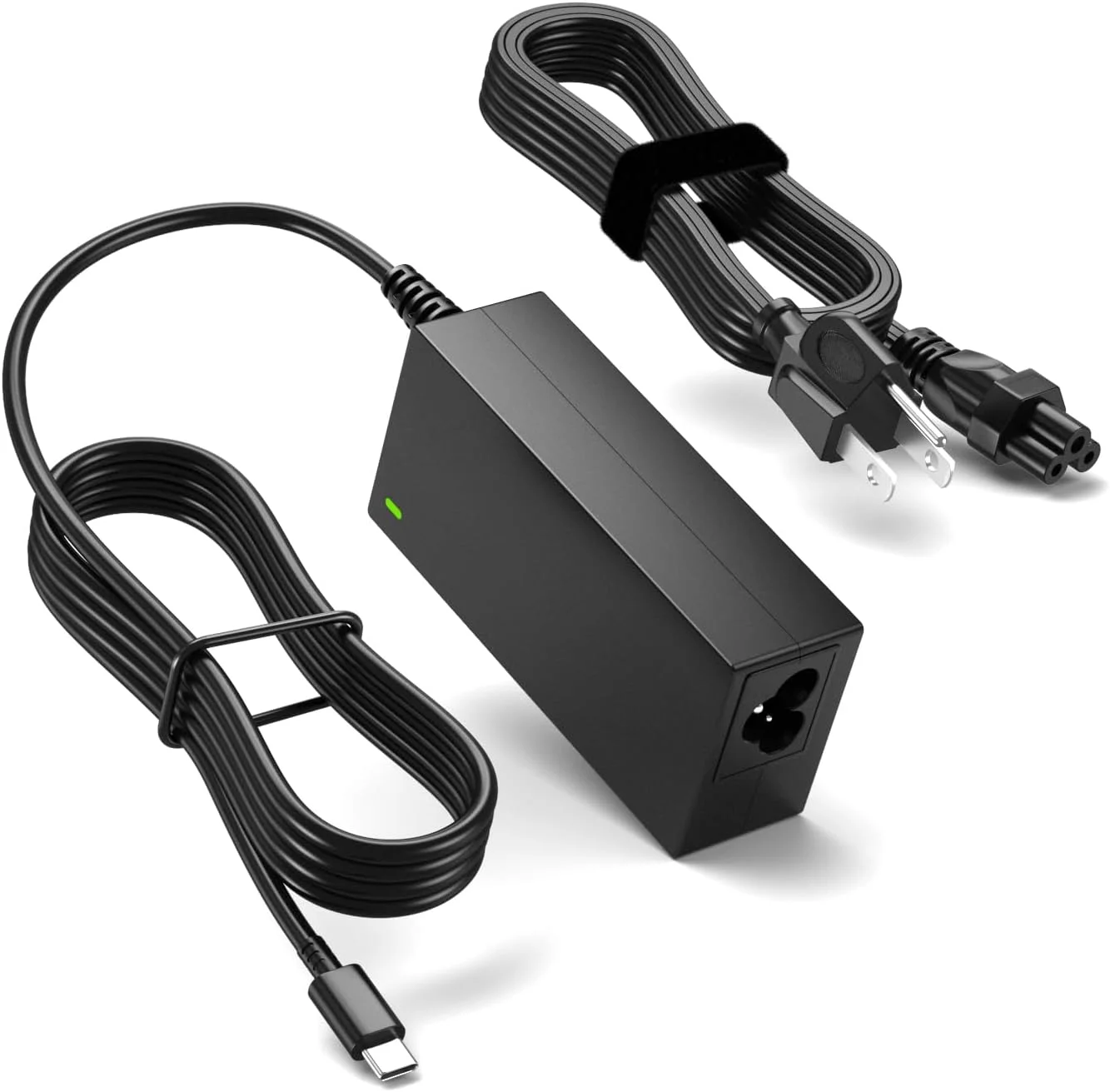 شارژر لپ تاپ یونیورسال USB C جایگزین برای ایسر، ایسوس، اچ پی، لنوو، دل، سامسونگ، کروم بوک، هواوی، شارژر لپ تاپ PD Power Type C