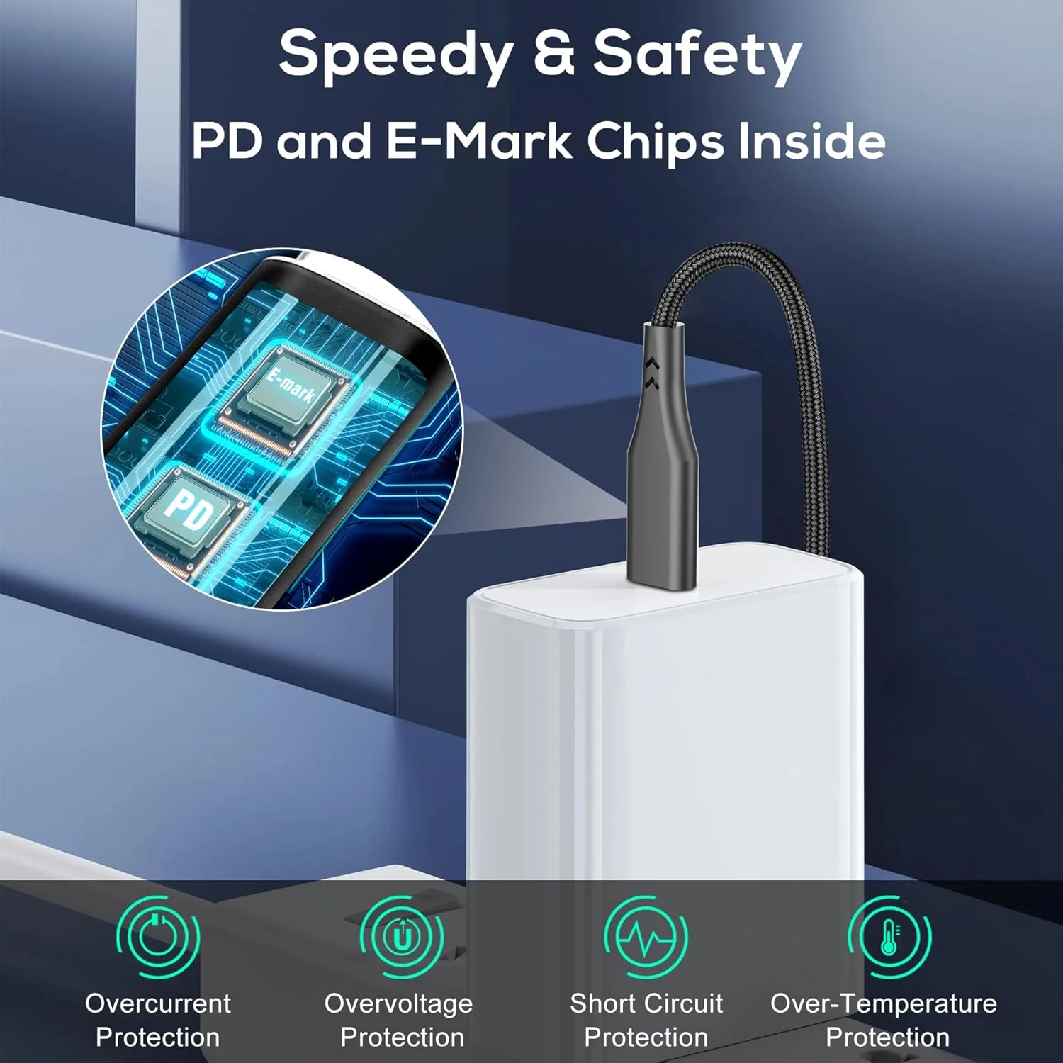 کابل برق 100 واتی PD شارژر یونیورسال، آداپتورهای USB C به DC، کیت 10 عددی پلاگین برق، جک بشکه ای گرد 5.5x2.1 میلی متری برای کانکتورهای شارژ لپ تاپ سونی، توشیبا، سامسونگ، ایسر، ایسوس، لنوو، دل، اچ پی