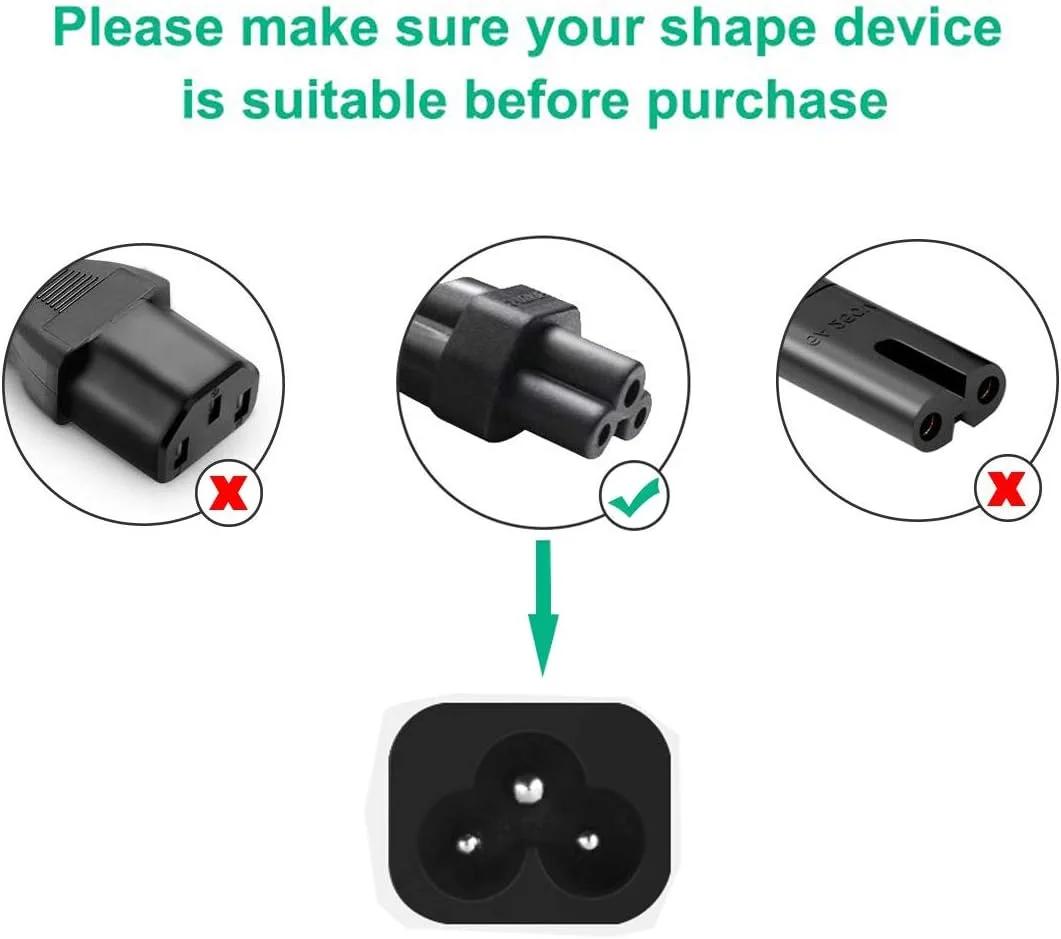 کابل برق 1.5 متری با دوشاخه، کابل برق سه پین، کابل منبع تغذیه AC، کابل شارژر لپ تاپ و کامپیوتر، 10 آمپر 125 ولت 120 ولت 110 ولت کابل برق 1.5 متری با دوشاخه، کابل برق سه پین، کابل منبع تغذیه AC، کابل شارژر لپ تاپ و کامپیوتر، 10 آمپر 125 ولت 120 ولت 110 ولت