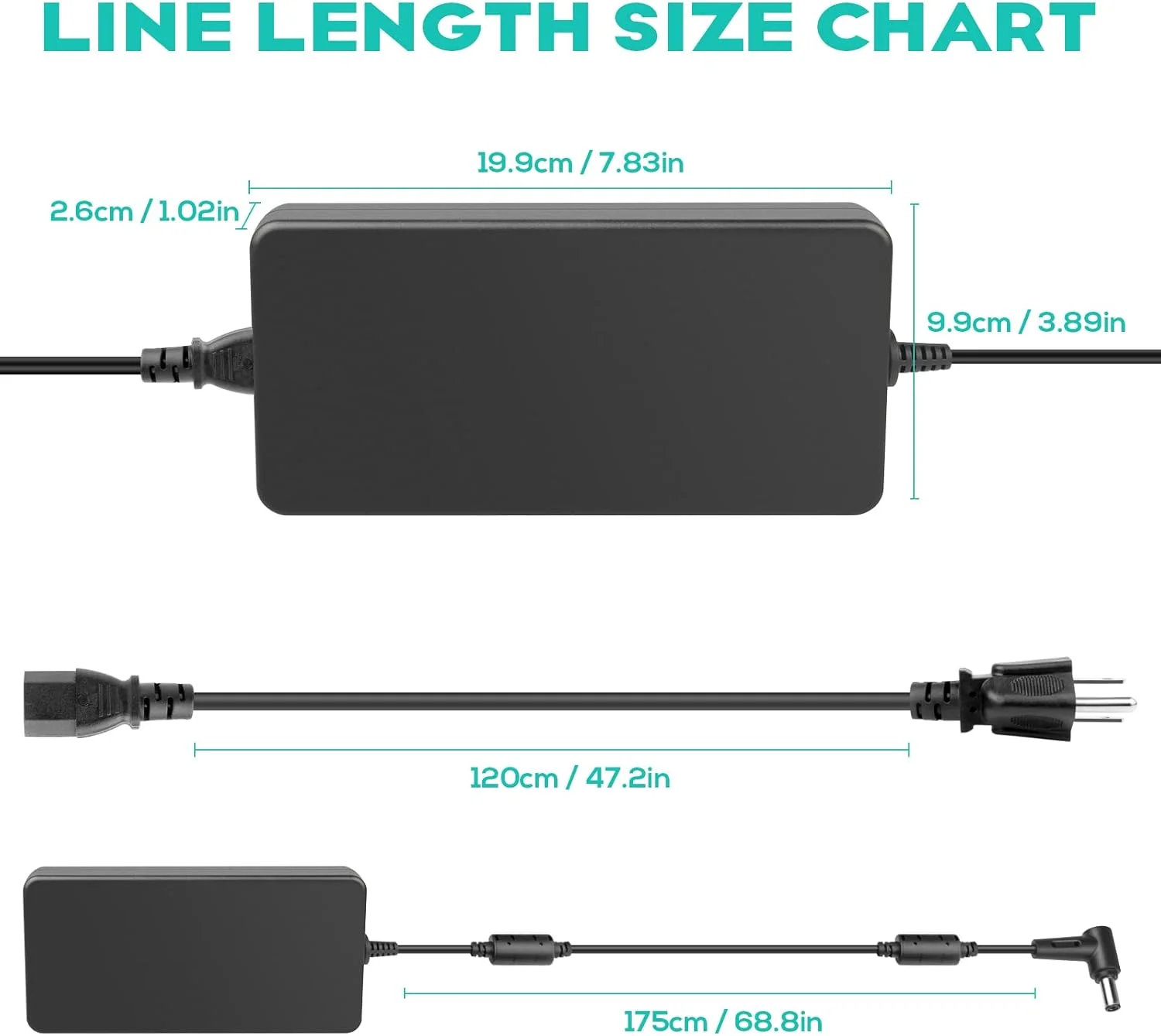 شارژر لپ تاپ 230 واتی TREE.NB 19.5V 11.8A، منبع تغذیه برای ایسوس ADP-230GB B ROG FX95G FX95D FX95DU FX86F VX60G GL504GS GX501 GX501V GX501VI GX501VI-XS75 GX501VI-XS74 GX501VI-GZ027T آداپتور برق AC