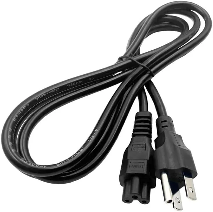 کابل برق لپ تاپ جایگزین، جهانی، 3 پین AC، مناسب برای دل، اچ پی، ایسر، ایسوس، لنوو، آی بی ام، سونی، فوجیتسو، گیت وی، الترابوک، کروم بوک، نوت بوک، آداپتور AC، شارژر لپ تاپ (2 عدد)