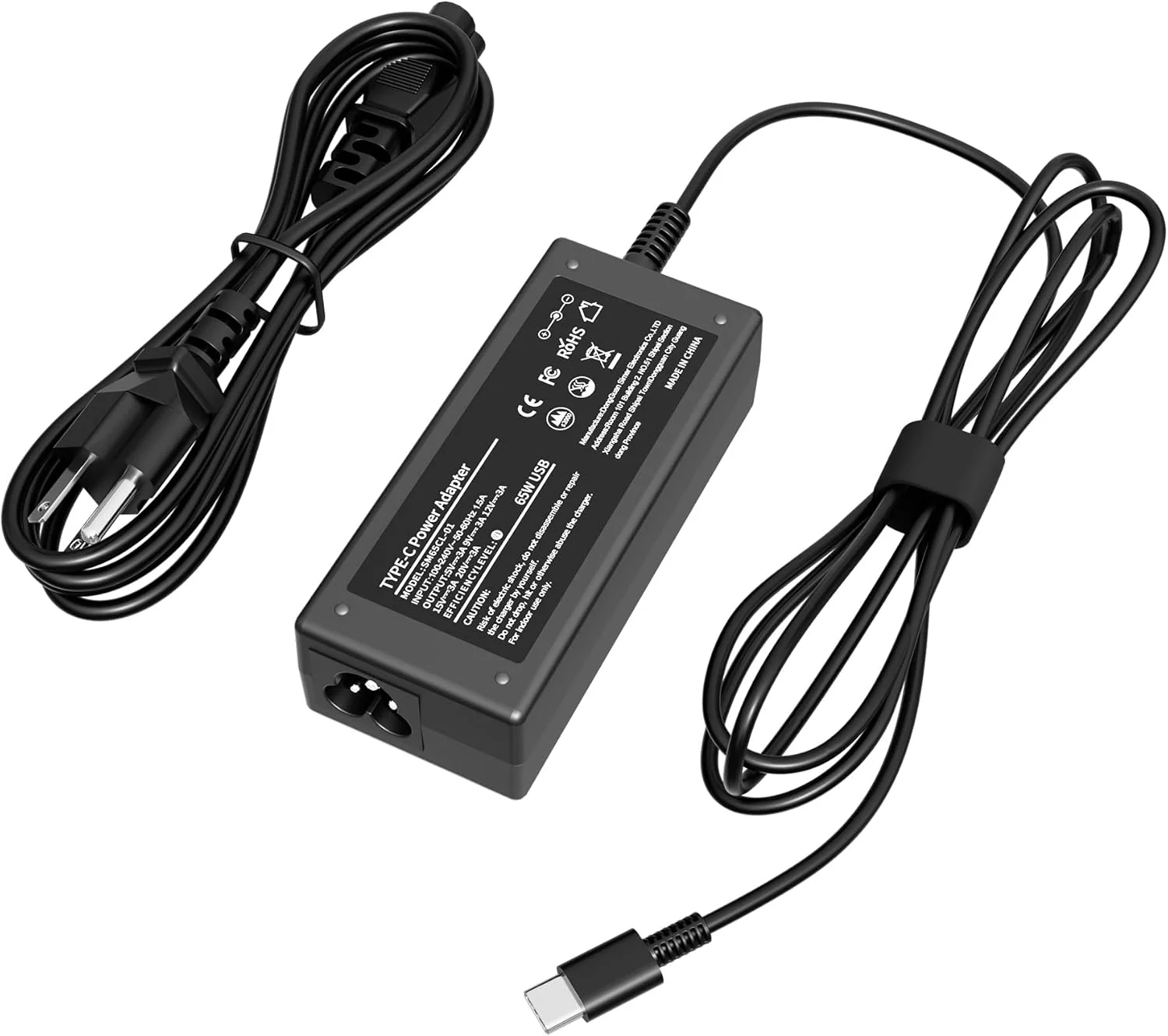 65W 45W USB C Laptop Charger Compatible with Acer Chromebook Hp Dell Lenovo Asus Samsung Type c Fast Power Adapter