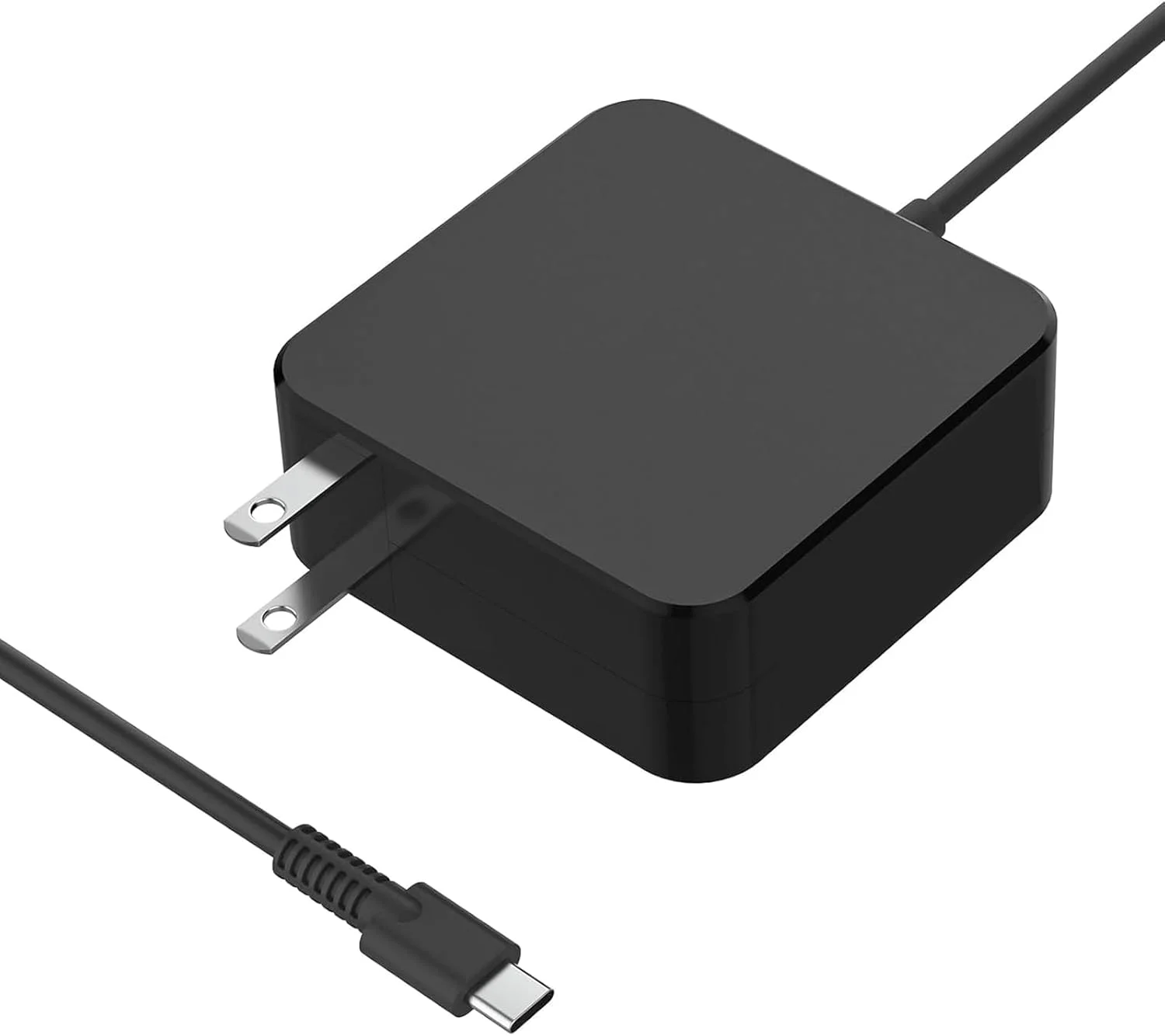 شارژر 65 واتی 45 واتی USB-C سازگار با لپ‌تاپ‌های ایسوس ZenBook 14 13 S 3 Vivobook Flip ExpertBook B9 UX3405CA UM3402 UM3402YA UX3405 UX3405MA UX325 UM425 UX393 UX390 UX490 به همراه سیم برق