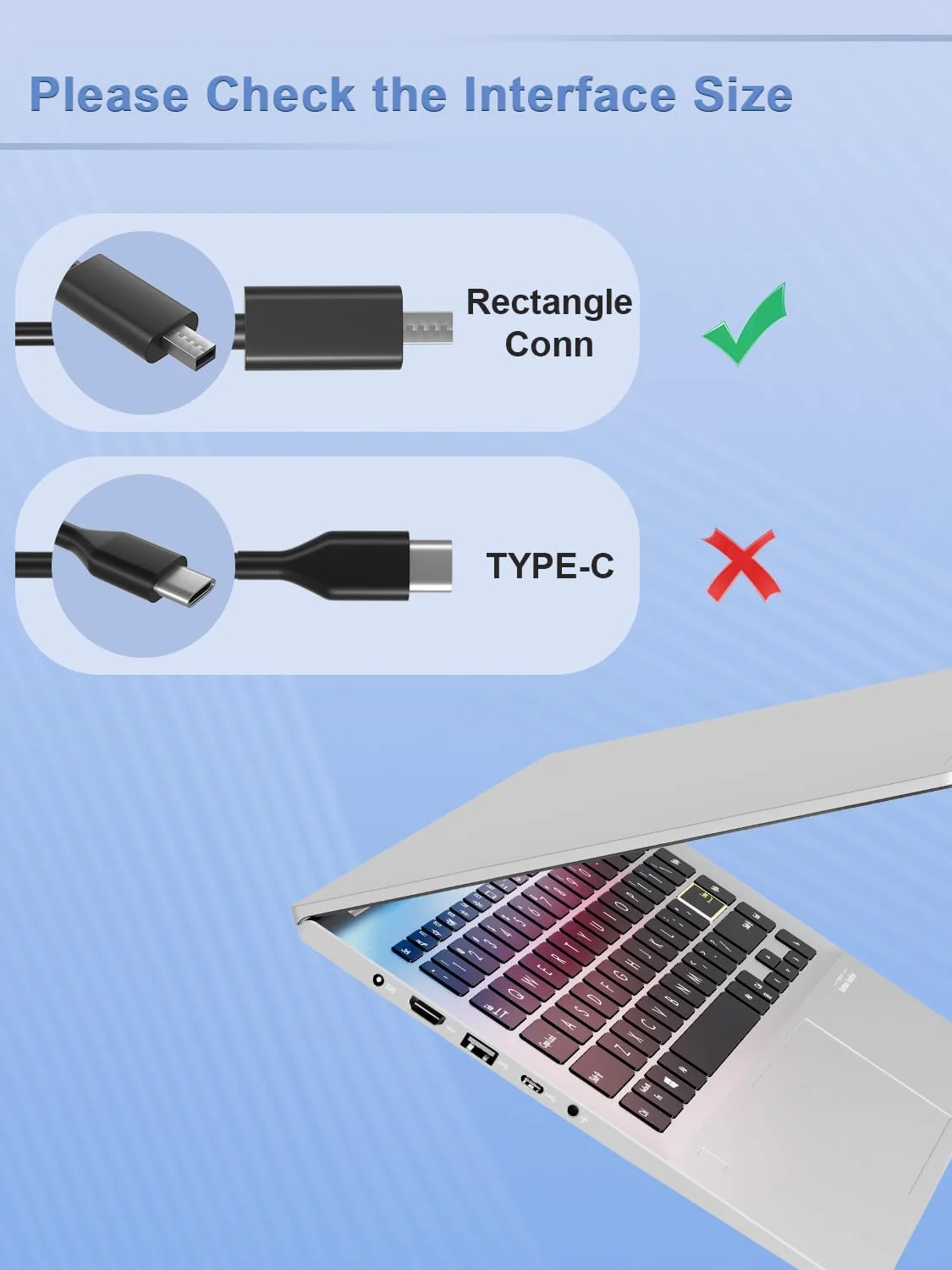 شارژر 200 واتی سازگار با لپ‌تاپ‌های ASUS ROG Zephyrus G16 G14 GA605 GU605 GA403 Flow Z13 GZ302EA V16 V3607 TUF Gaming A14 FA401UV FA401UU FA401WU FA401WV FA401KM