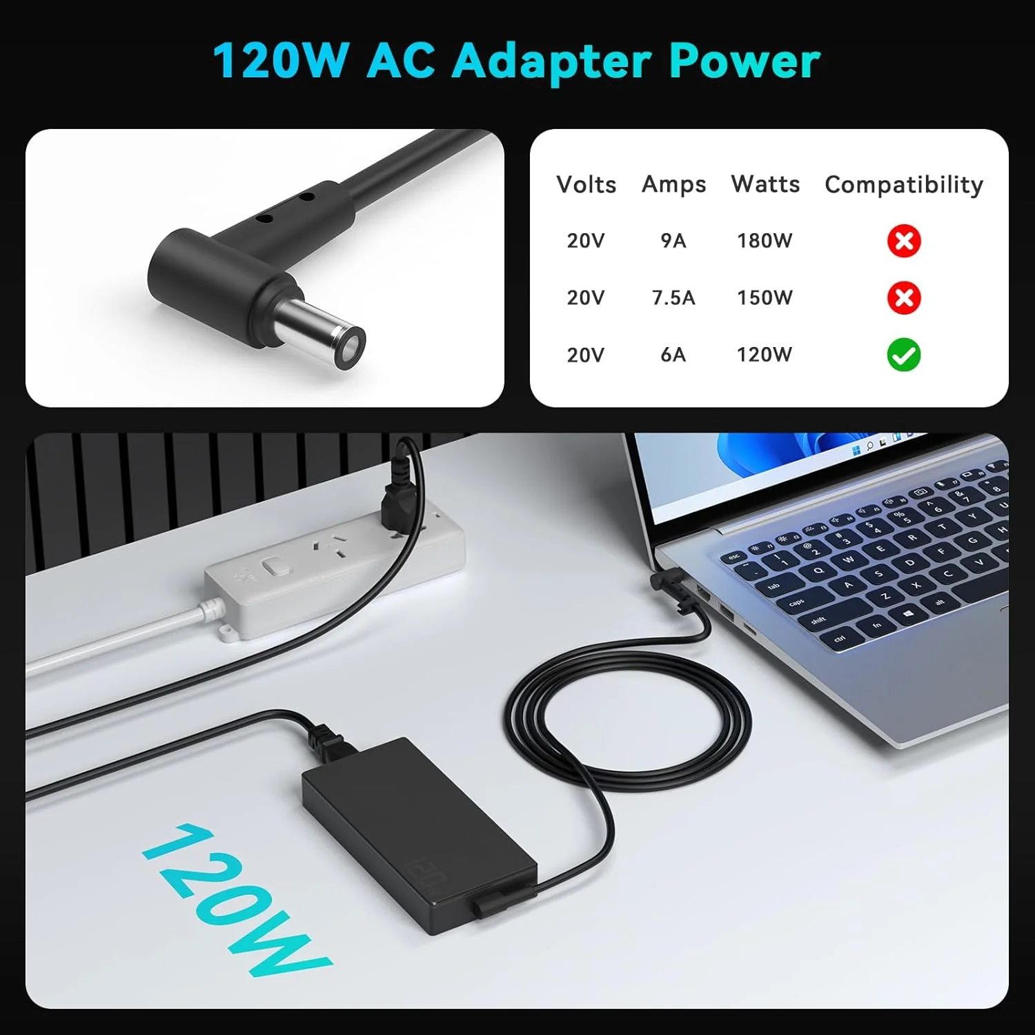 آداپتور شارژر 120 واتی سازگار با لپتاپهای ASUS Tuf FX505DY FX505GD FX705DY FX705GD FX505DD FX505GE FX705GE FX705DD Rog Strix G731GT G531GT G531GD آداپتور شارژر 120 واتی سازگار با لپتاپهای ASUS Tuf FX505DY FX505GD FX705DY FX705GD FX505DD FX505GE FX705GE FX705DD Rog Strix G731GT G531GT G531GD