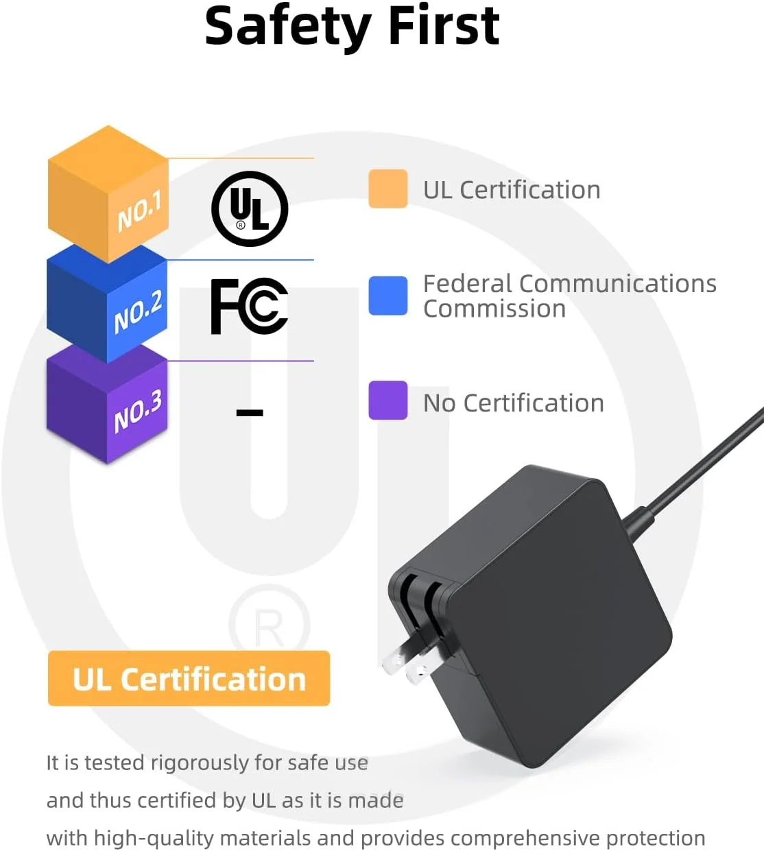 شارژر 65 واتی AC مناسب برای ایسوس RT-AC5300 RT-AC87U RT-AC88U RT-AC87R RT-AC3200 AC88U RT-AC3100 AC3100 Rog Rapture GT-AC5300 GT-AX11000 آداپتور سیم منبع تغذیه لپ تاپ بی سیم دو بانده