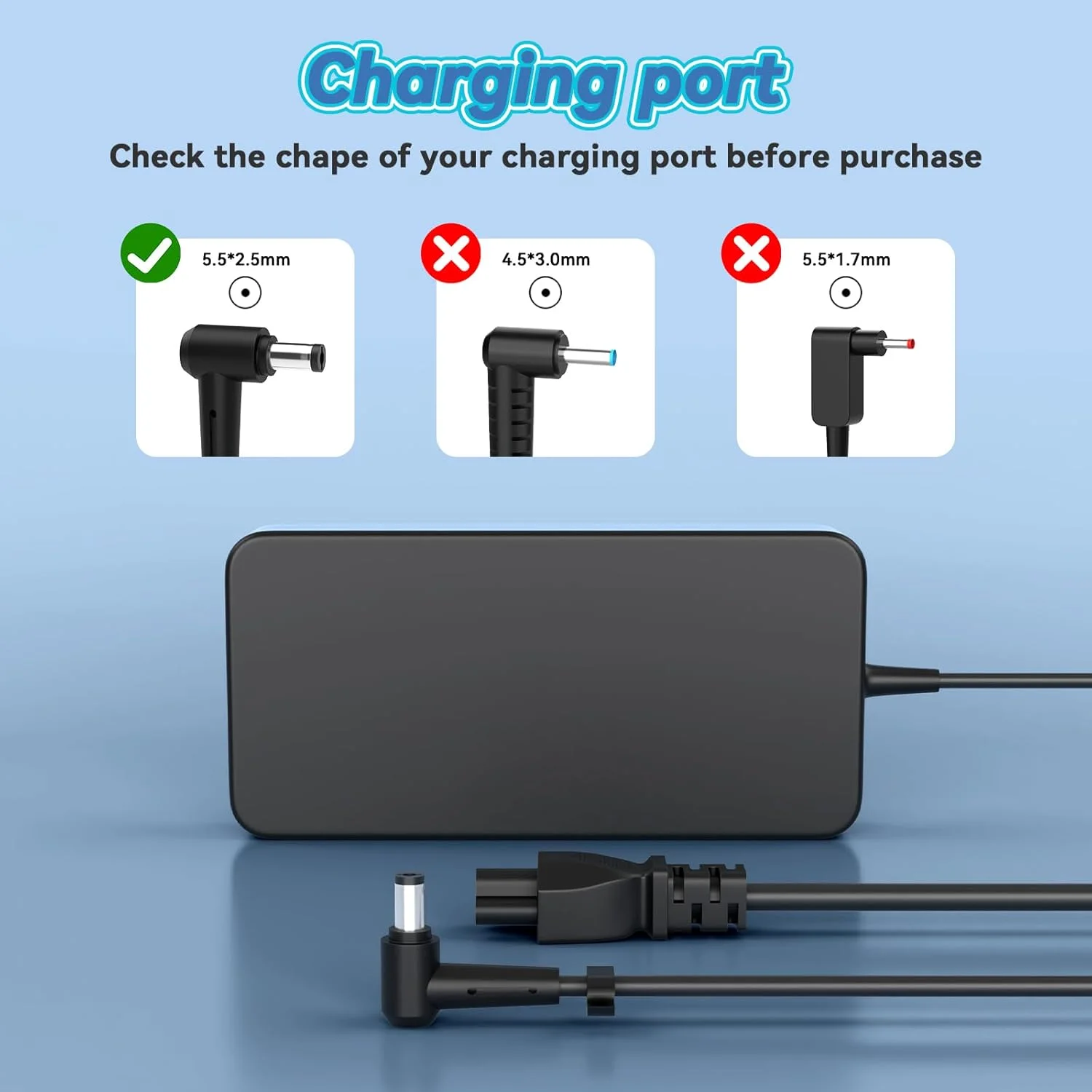 شارژر 120 واتی 6 آمپری سازگار با Asus NUC 10 11 12 13 14 15 Pro Kit Mini PC NUC13VYKi7 ROG Swift PG279QM ROG Strix XG349C Gaming VG289Q VG32U Monitor