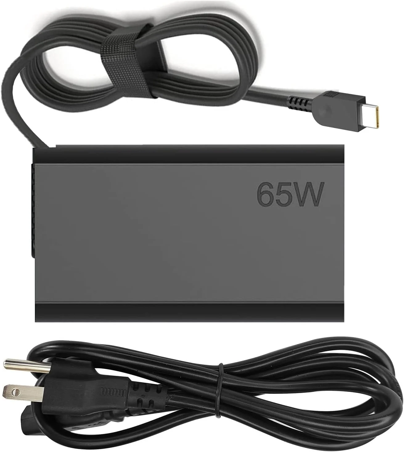 شارژر لپ تاپ باریک 65 واتی USB C سازگار با Lenovo Thinkpad/Yoga/Chromebook، آداپتور AC نوع C برای کامپیوتر Lenovo به همراه سیم برق شارژر لپ تاپ باریک 65 واتی USB C سازگار با Lenovo Thinkpad/Yoga/Chromebook، آداپتور AC نوع C برای کامپیوتر Lenovo به همراه سیم برق