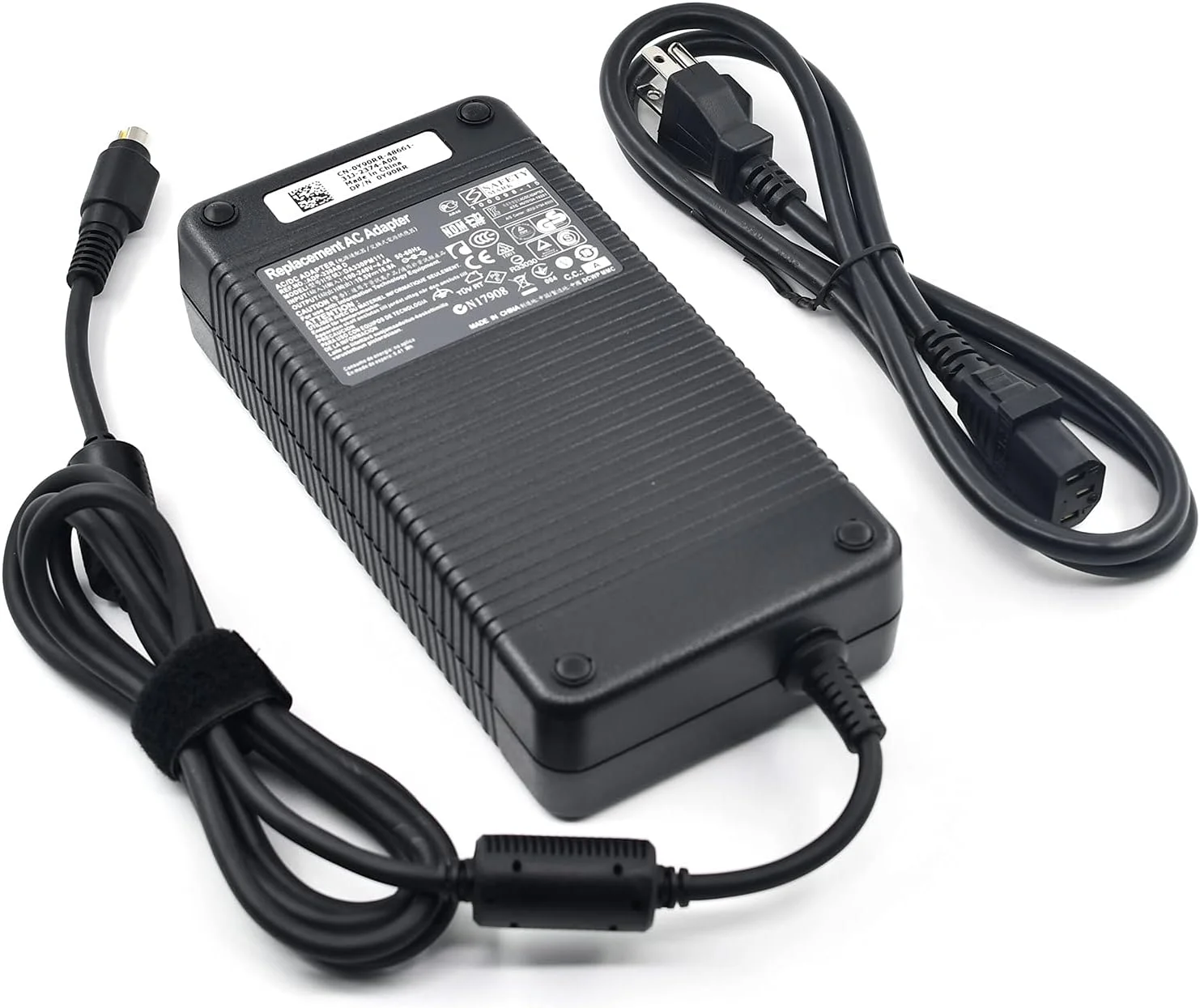 آداپتور برق 330W 19.5V 16.9A مدل ADP-330AB B با 4 سوراخ برای Clevo P370SM-A، P775DM3، MSI GT83VR GT73VR GT80، Asus ROG GX700VO-GC011T