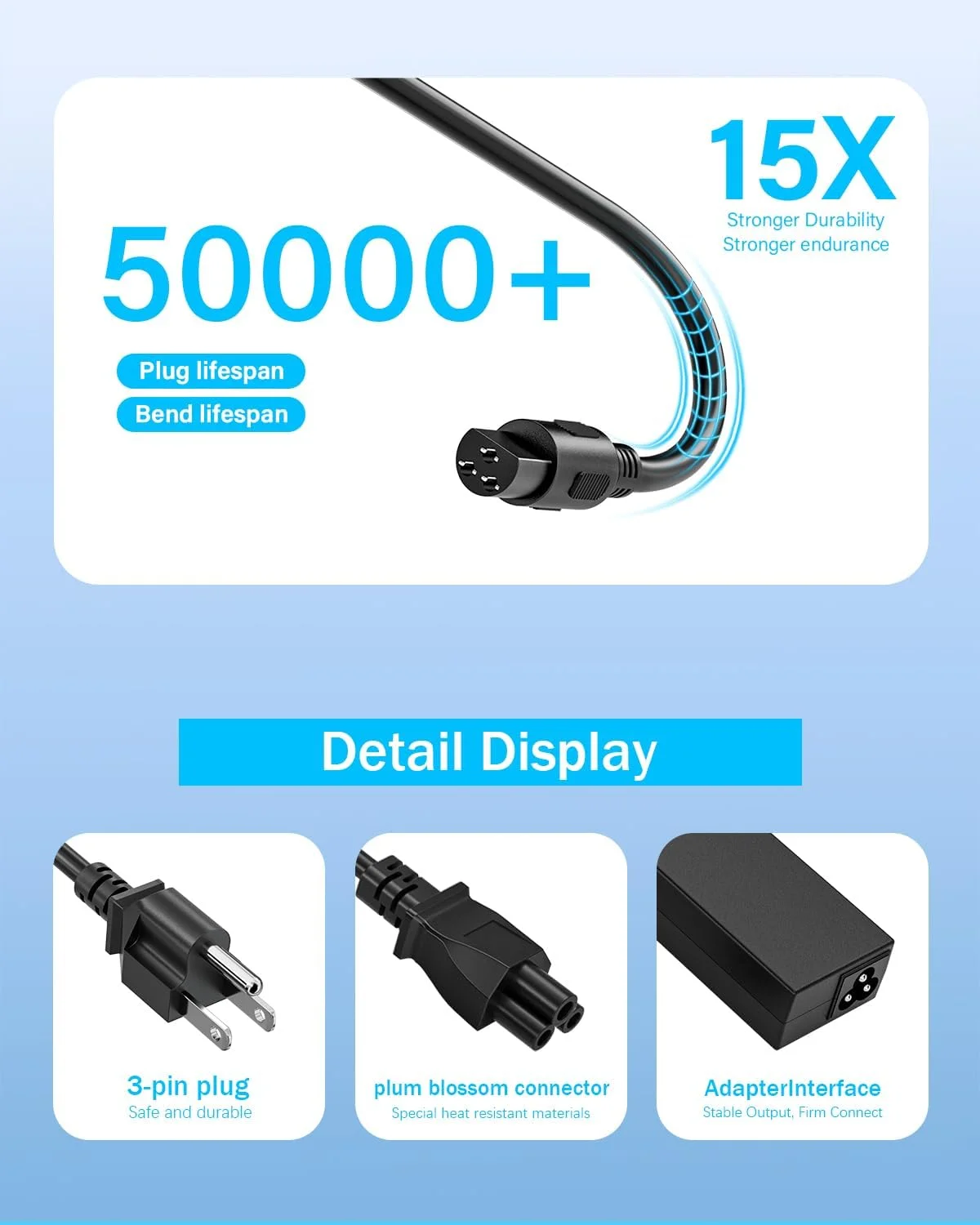 شارژر لپ تاپ یونیورسال 90 واتی سازگار با HP Dell Lenovo Acer Asus Toshiba IBM Sony با 15 سر، آداپتور AC منبع تغذیه 19.5 ولت