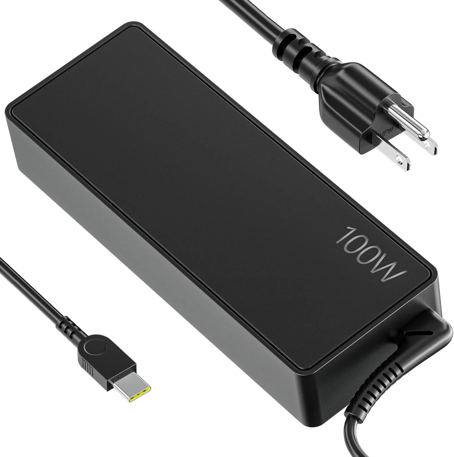 شارژر لپ تاپ 100 واتی 65 واتی USB C سازگار با لنوو Thinkpad/Yoga/IdeaPad/Chromebook، شارژر لپ تاپ USB Type C مدل ADLX65YDC2A