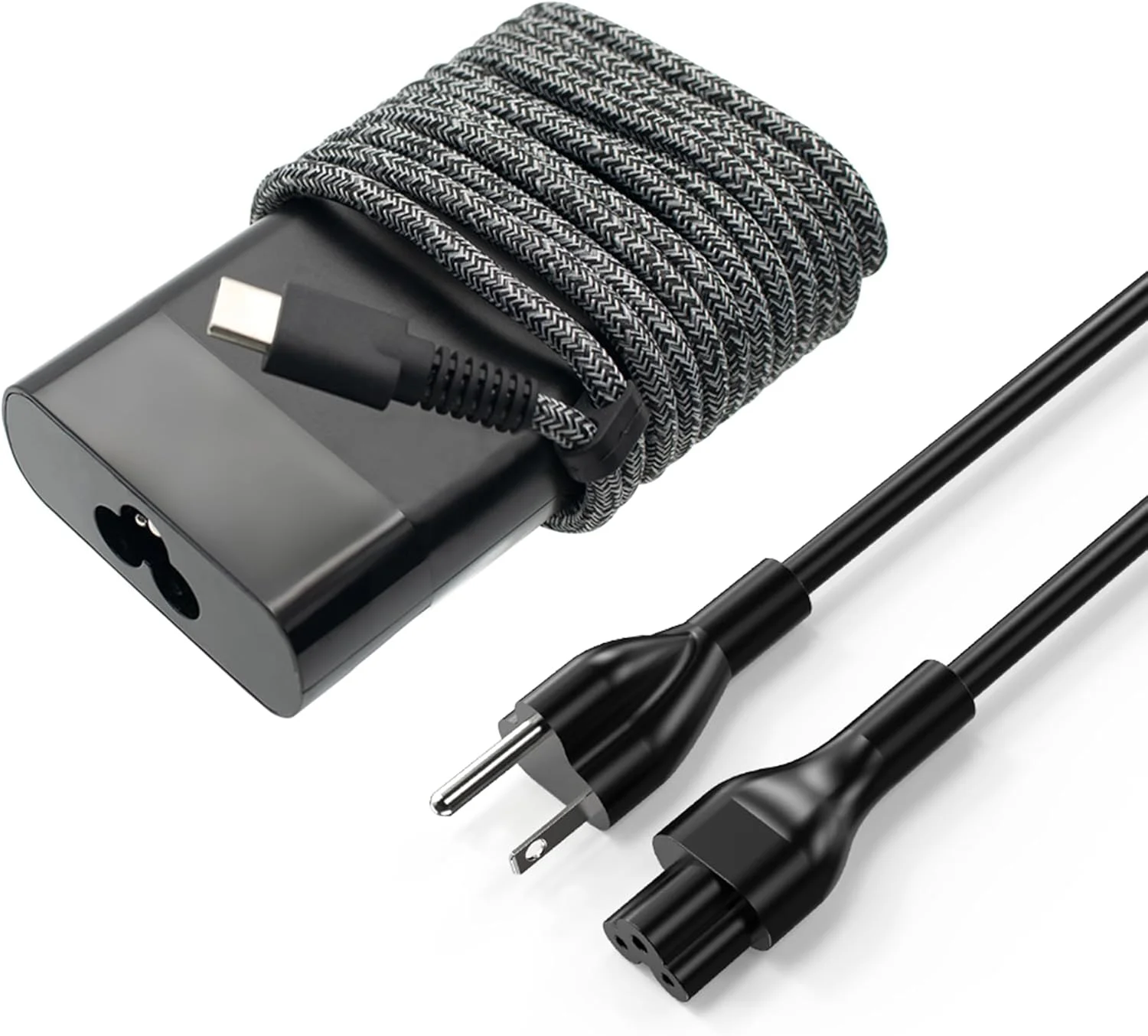 2025 New Slim 65W USB C Laptop Charger Compatible with HP Spectre X360 Elitebook Omnibook Envy Chromebook Elite x2 Fast Charing Travel Type C AC Adapter Power Cord Supply