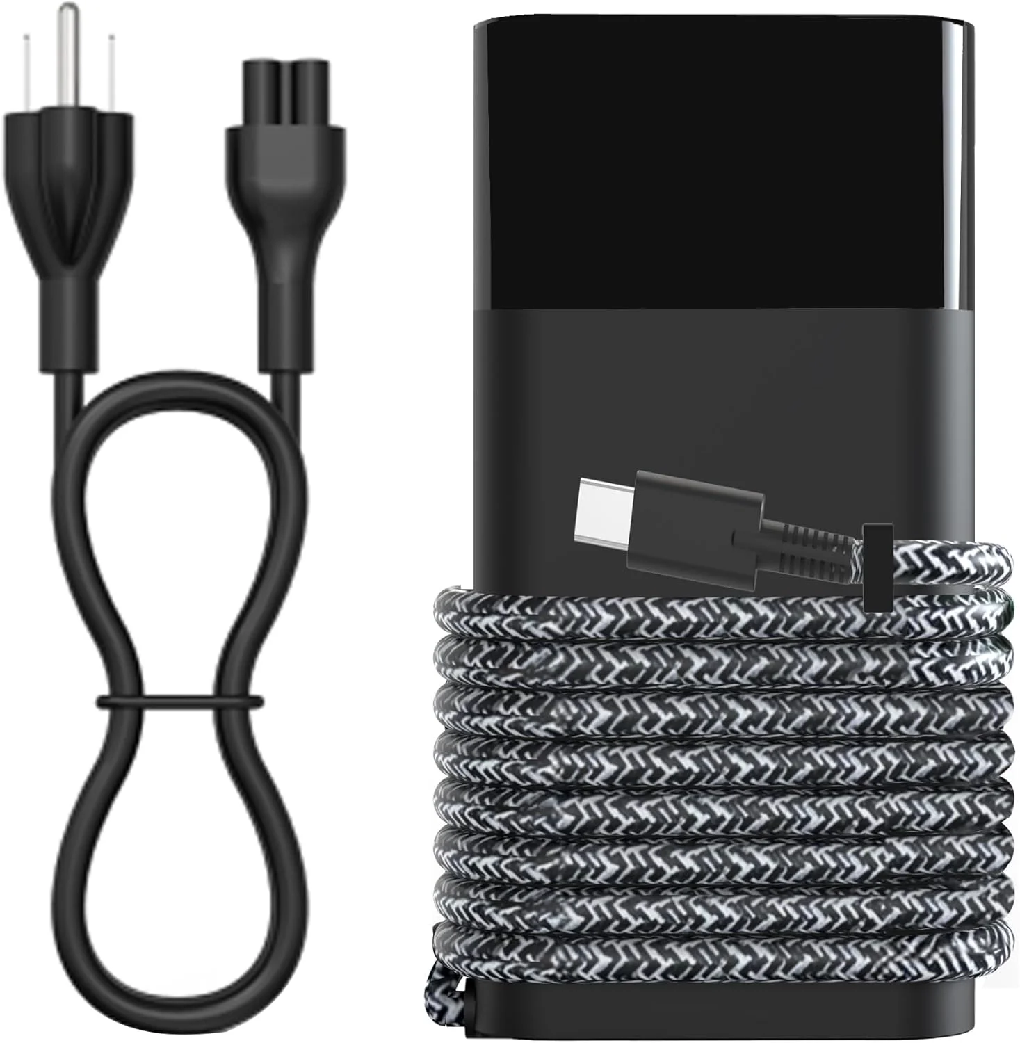 2025 New 20V 3.25A 65W USB C Tip Laptop Charger Compatible with HP Spectre X360 Elitebook Omnibook Envy x360 Chromebook Elite x2 Zbook ProBook Fast Charing AC Adapter Type C Power Cord Supply